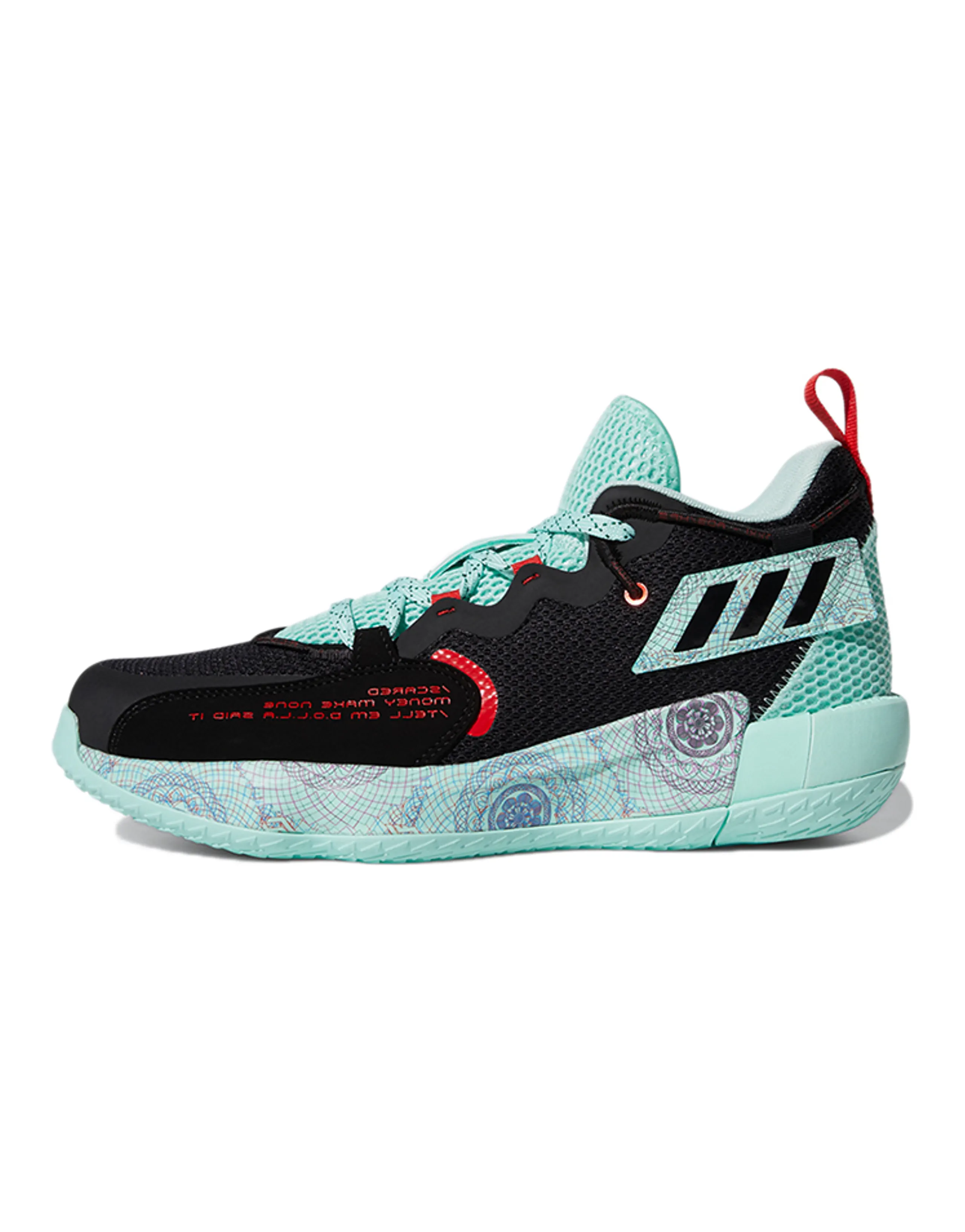 Adidas Dame 7 Extply Black Clear Mint