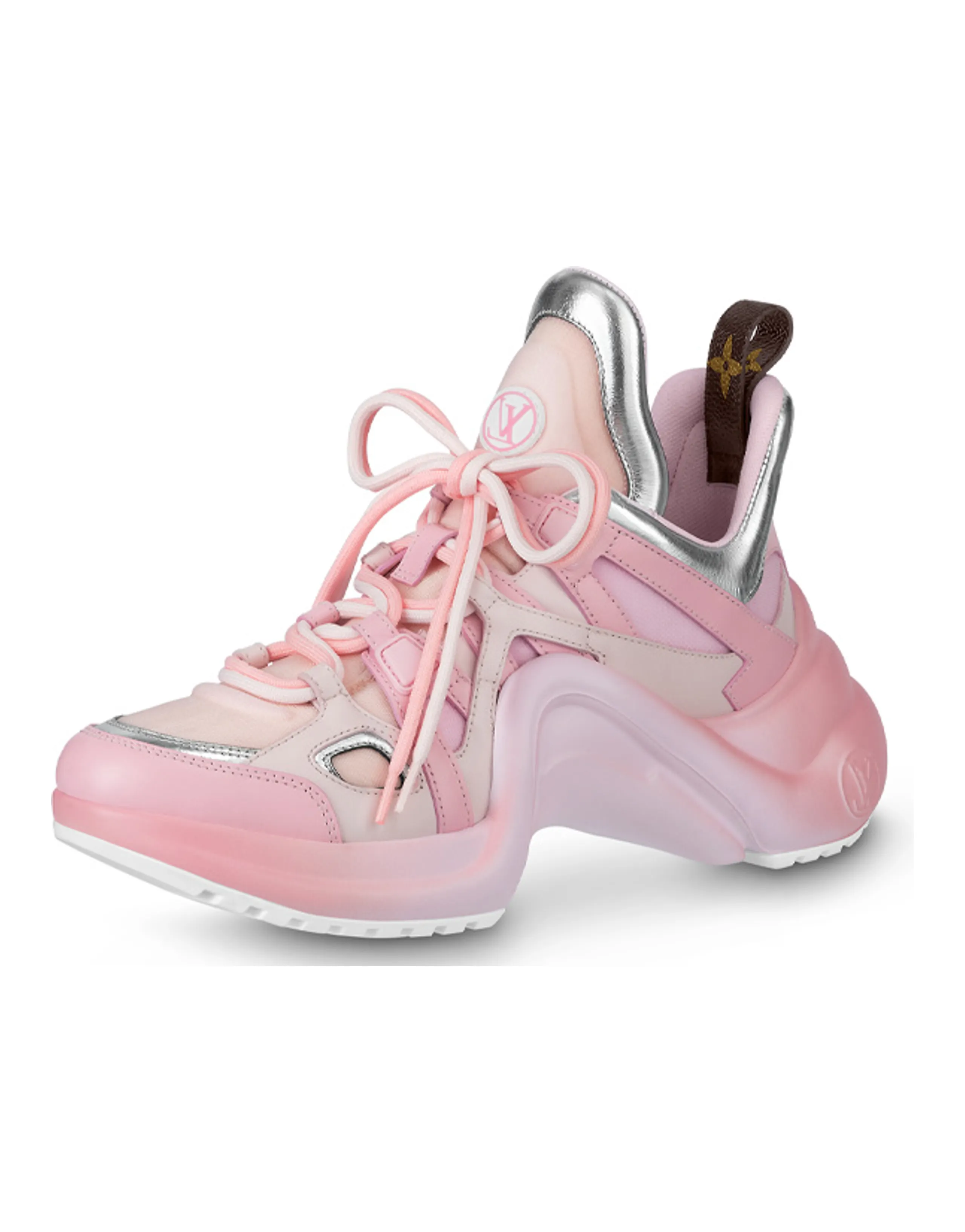 LOUIS VUITTON Archlight 1.0 Sneakers 'Pink Silver' Women's