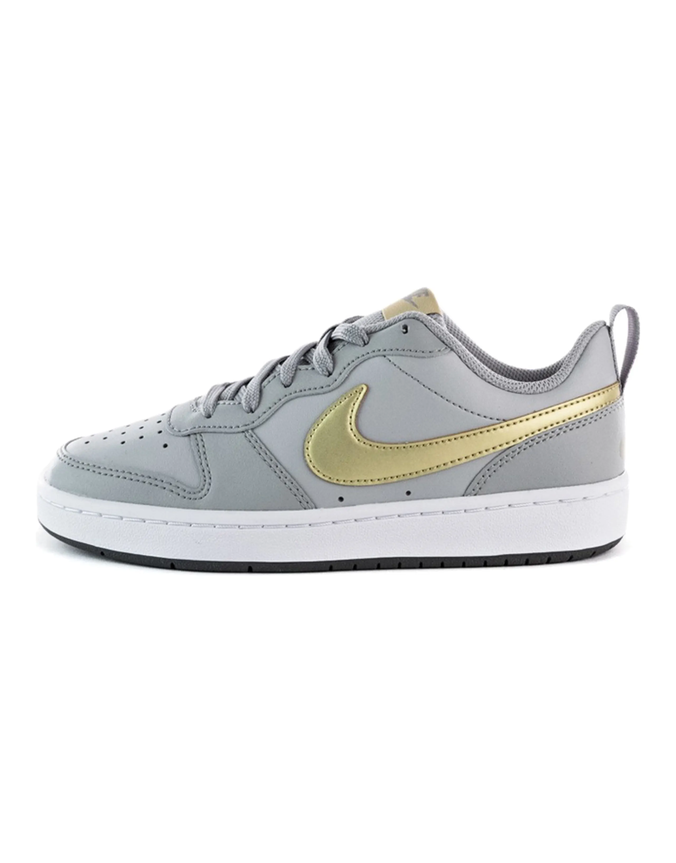 Nike Court Borough Low 2 'Gray Gold' Gs