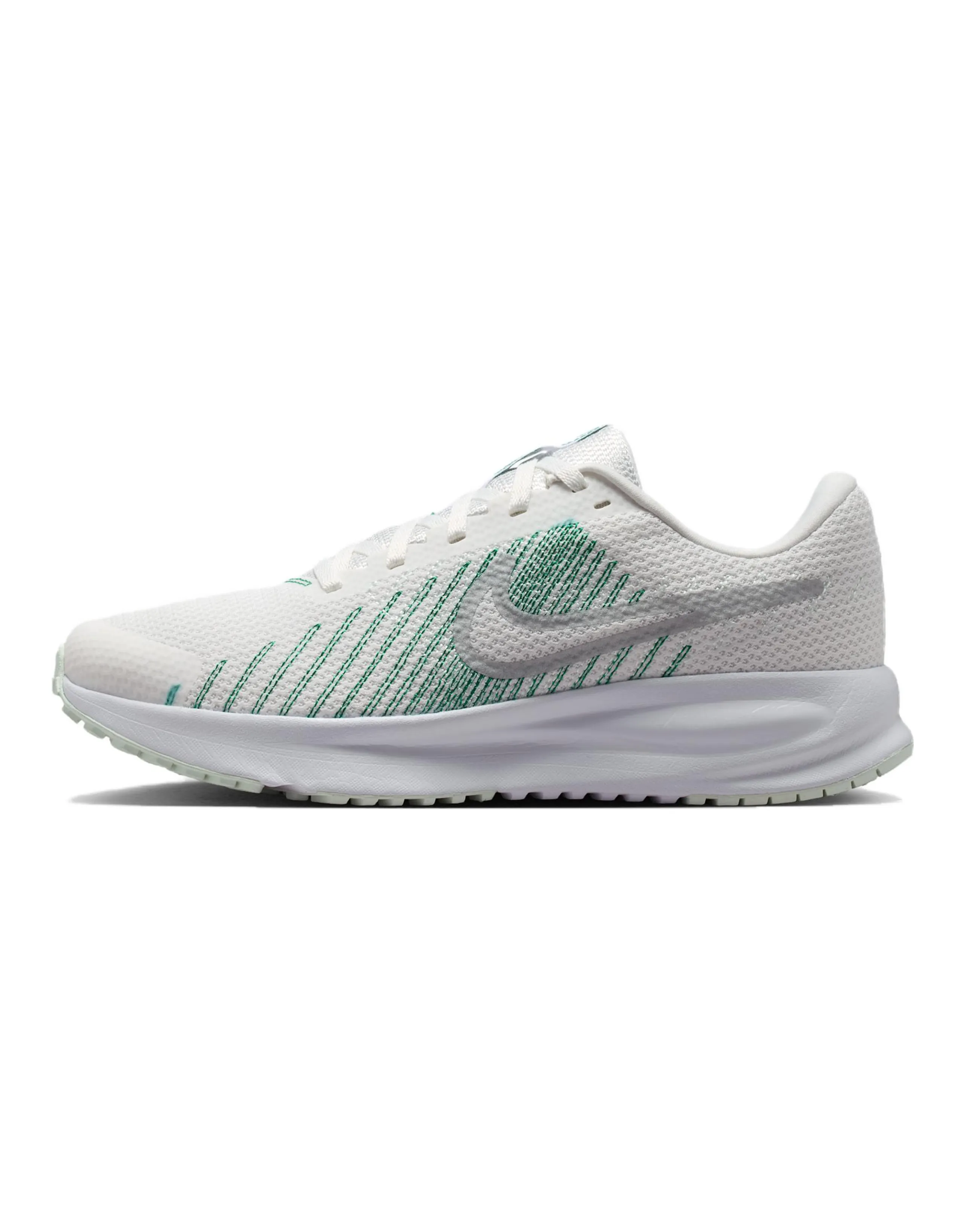 Nike RUN DEFY Comfortable Breathable Casual Running Shoes Women's White Green