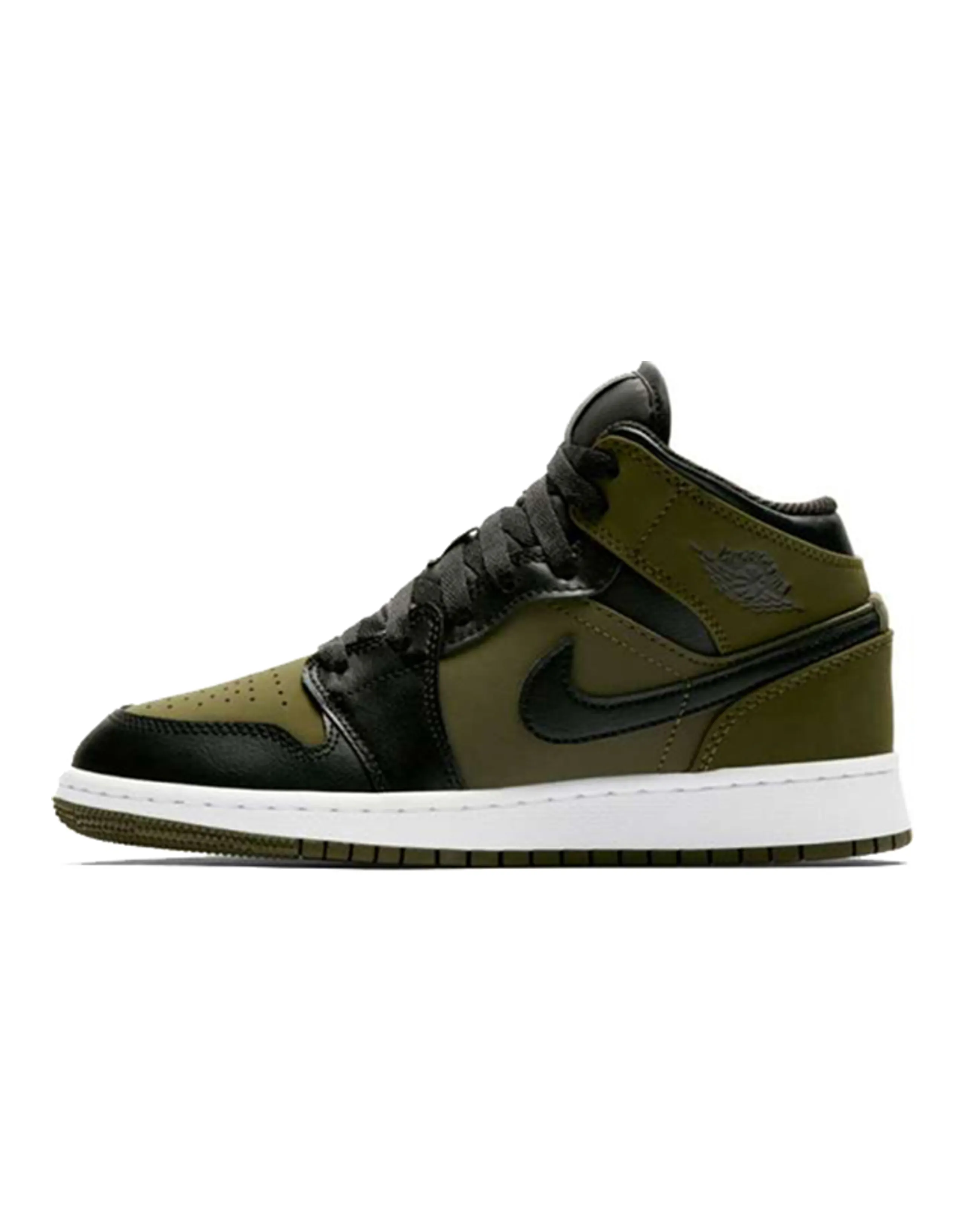 Jordan 1 Retro Mid GS Olive Canvas