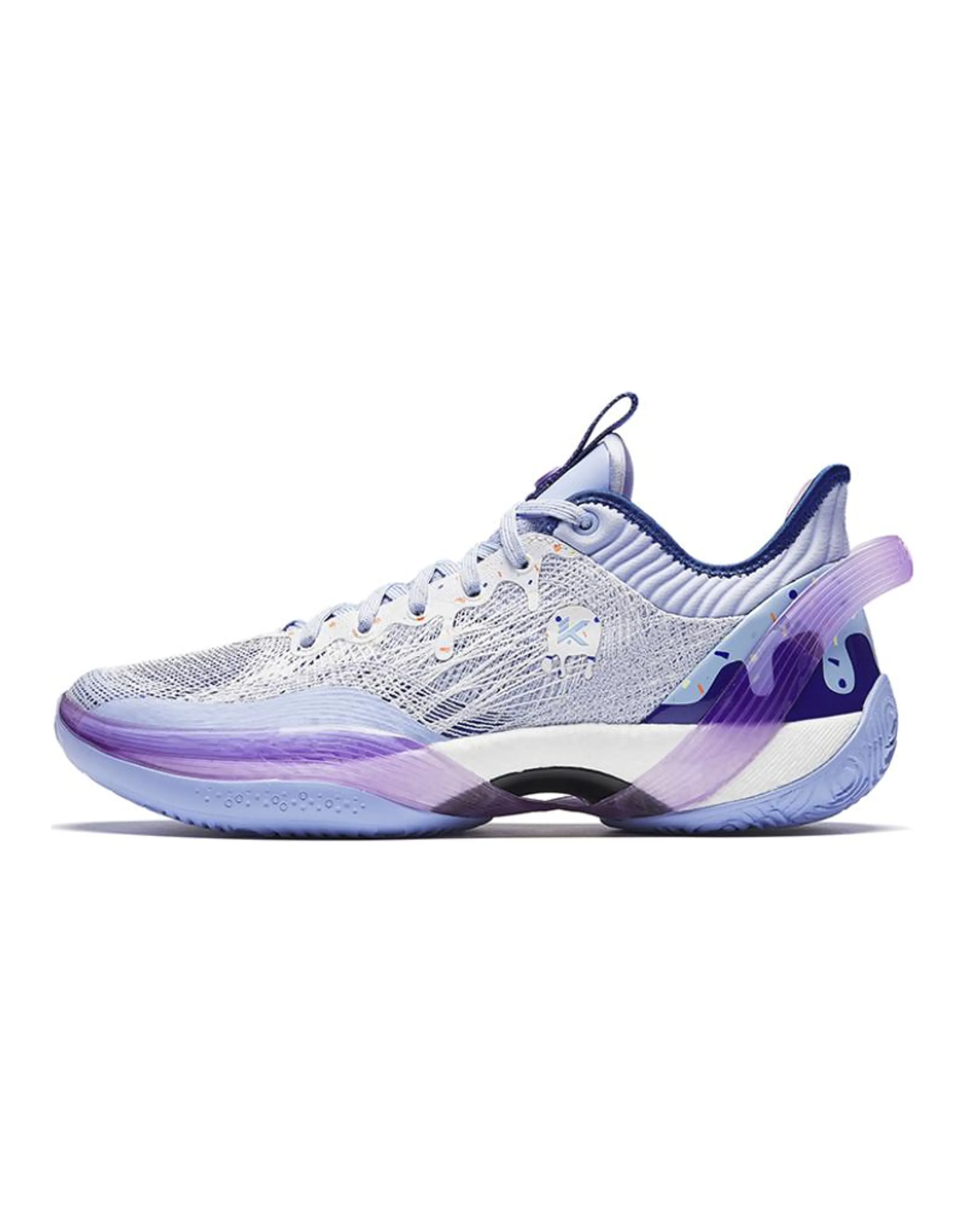 ANTA Three-point Rain1.0 Basketball Shoes Men Low-Top Blue