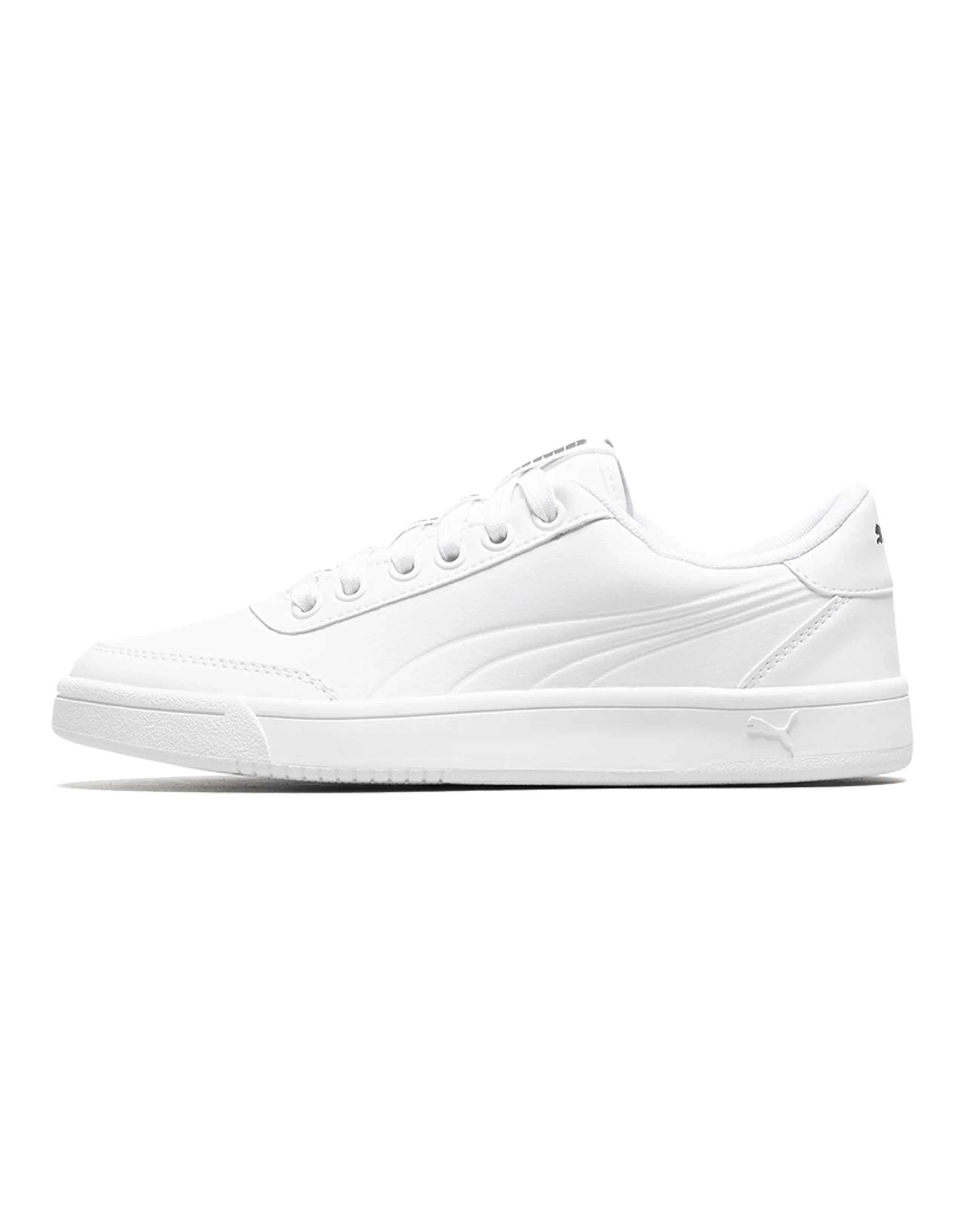 PUMA Court Breaker Bold White Casual Board Shoes 'White Black'