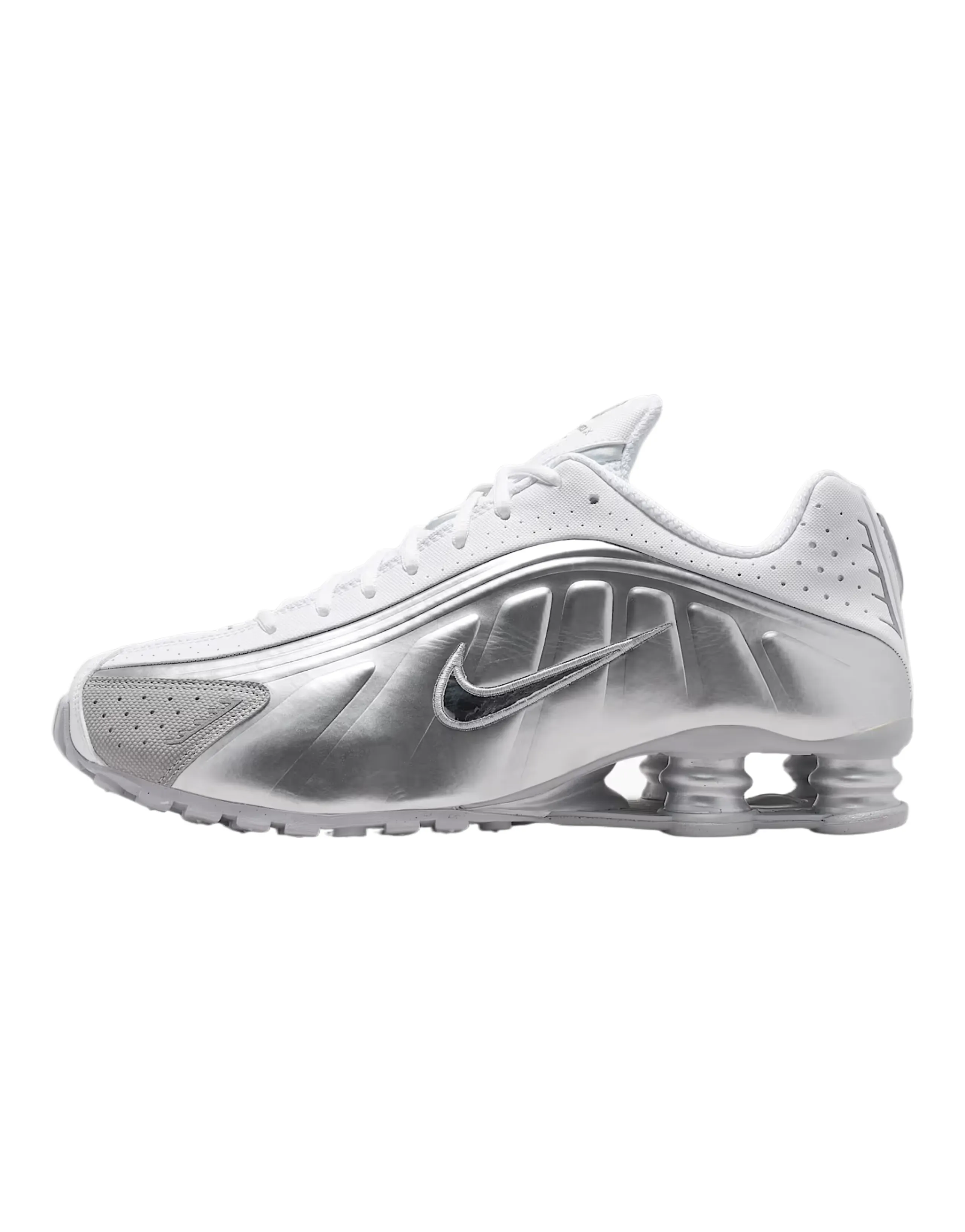 Nike Shox R4 Solid Color Comfortable Breathable Low-Top Outdoor Functional Shoes Men's