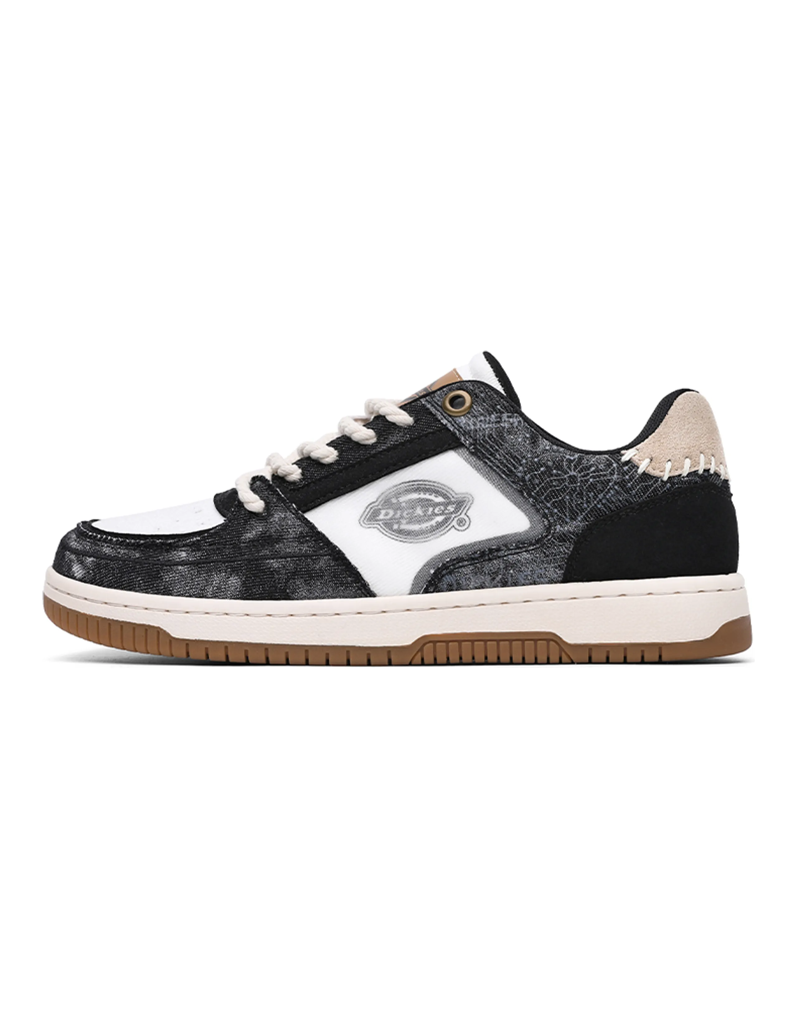 Dickies Skateboard Shoes Men Low-Top Black