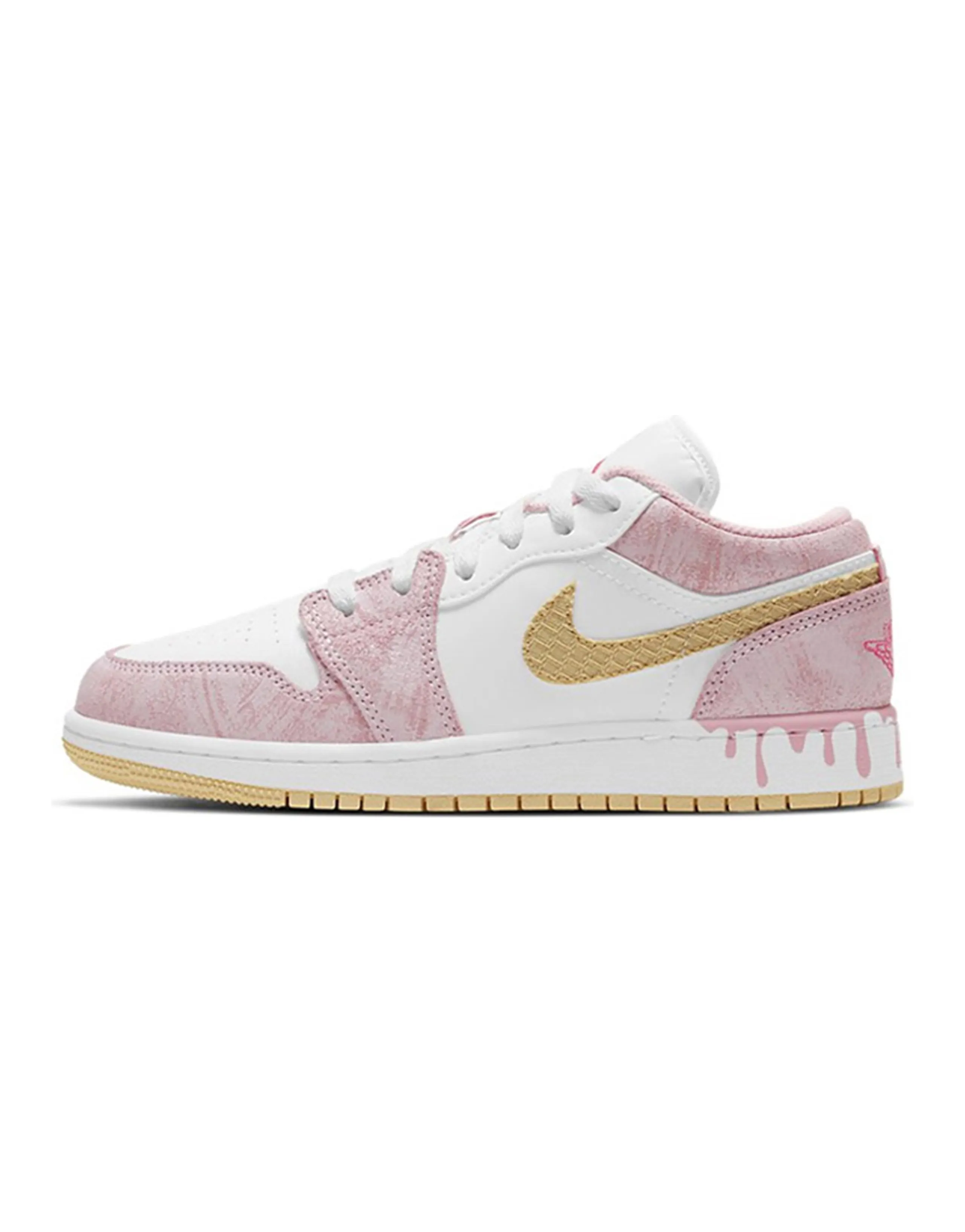 Jordan 1 Low Paint Drip GS