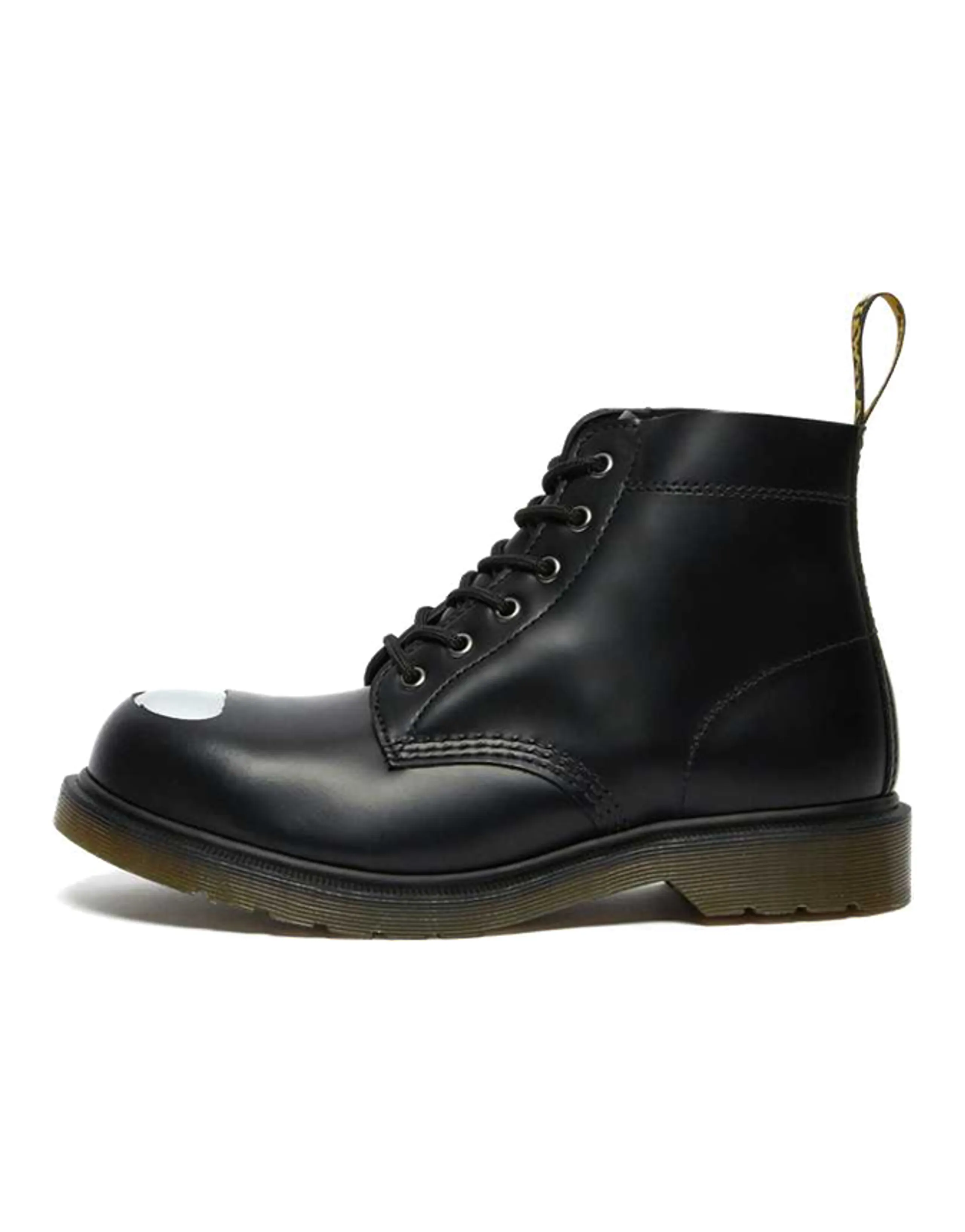 Dr.Martens 101 Exposed Steel Toe Leather Ankle Boots 'Black'