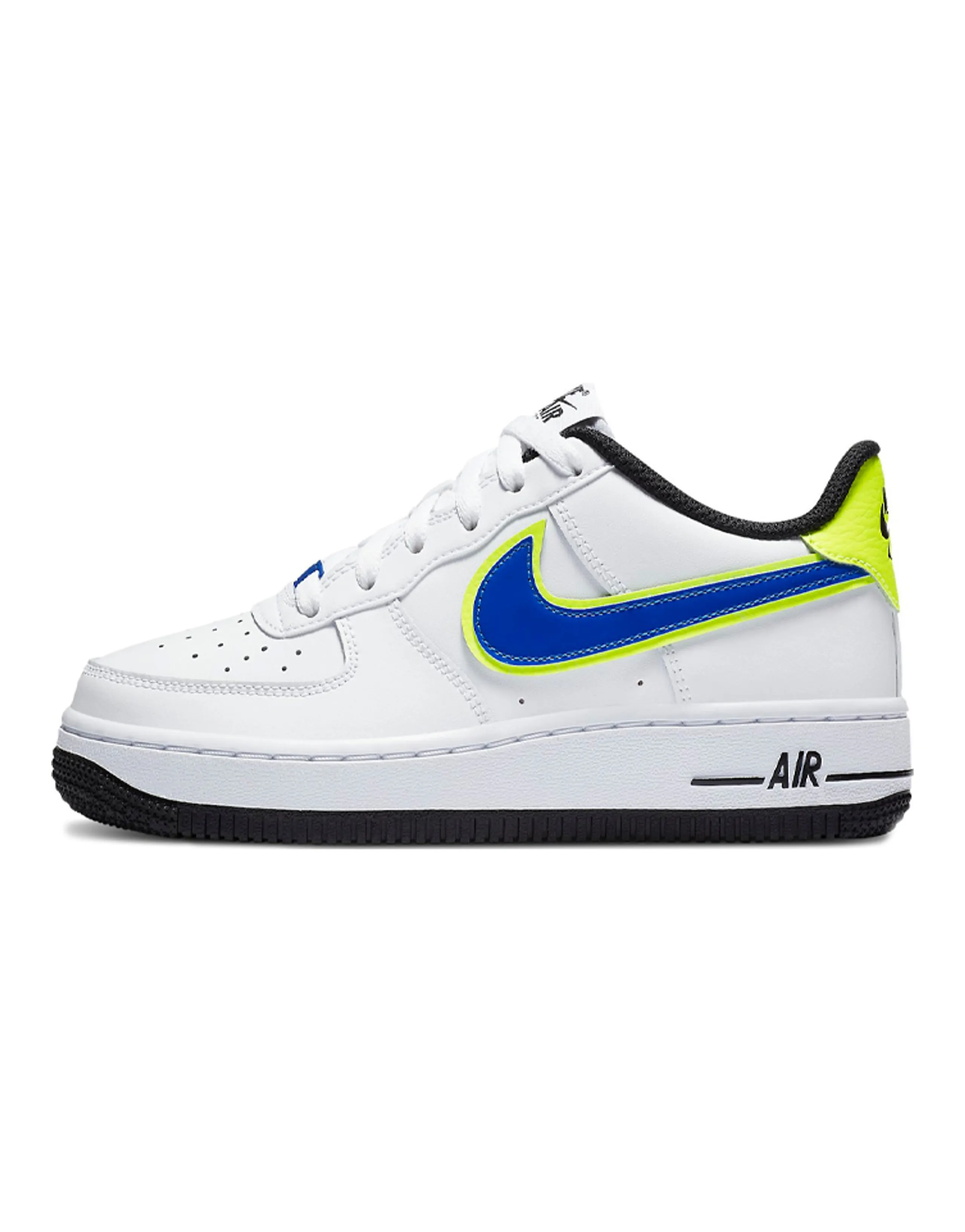 Nike Air Force 1 '07 'Volt Racer Blue' GS