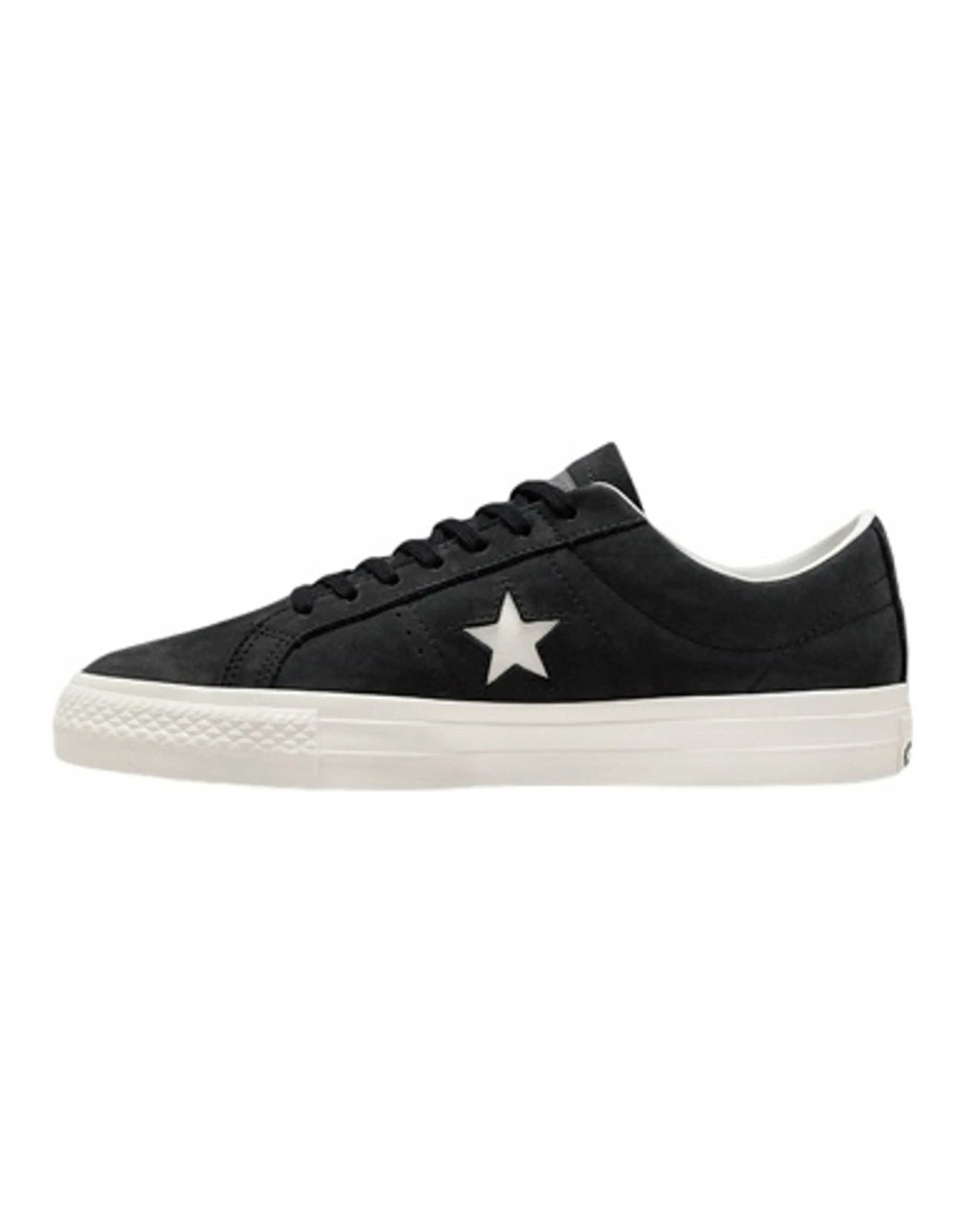 Converse One Star Anti-Slip And Wear-Resistant Lightweight Low-Top Skateboard Shoes Unisex Black