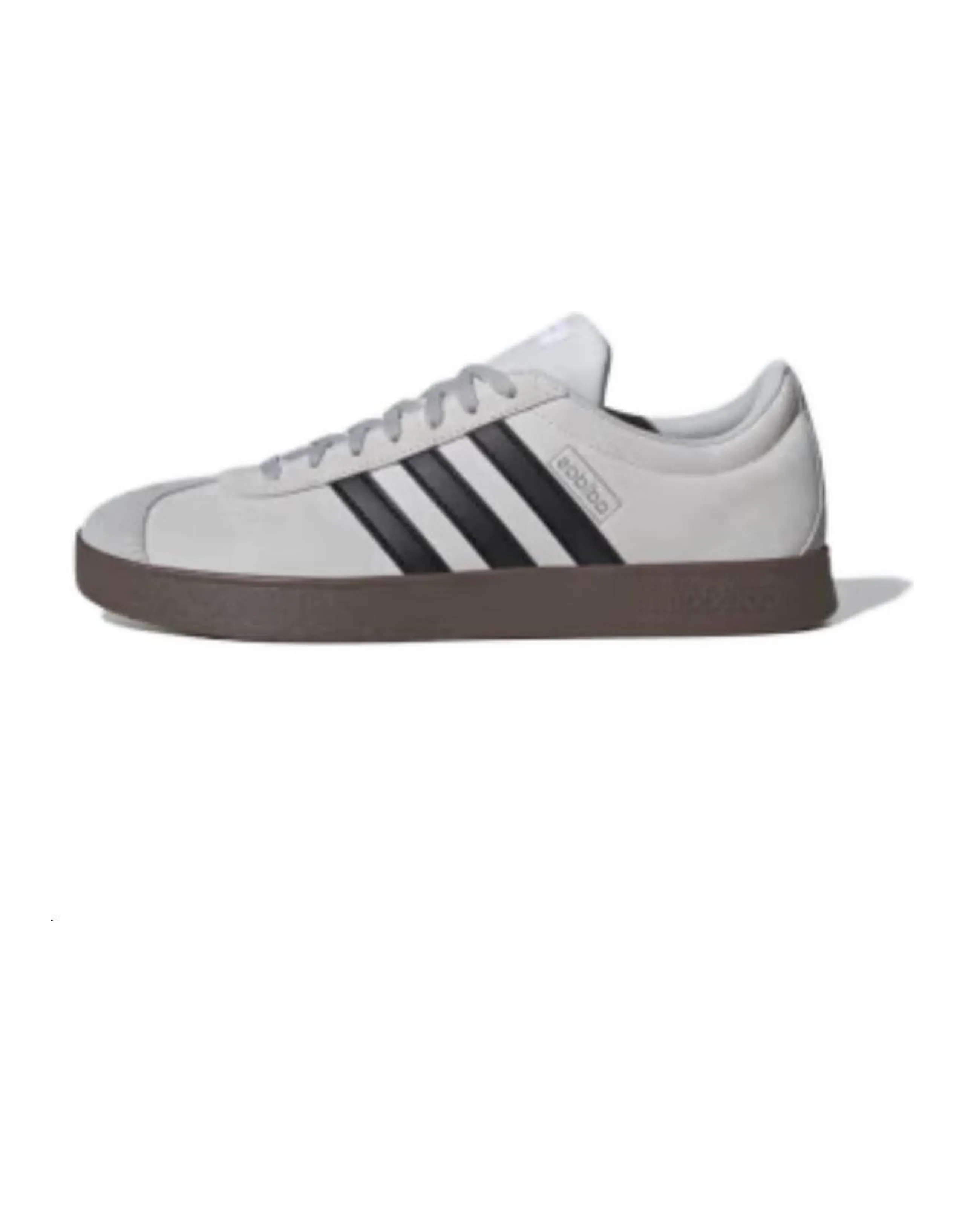 Adidas VL COURT 2.0 Low Top Skateboard Shoes Unisex Gray Black Silver