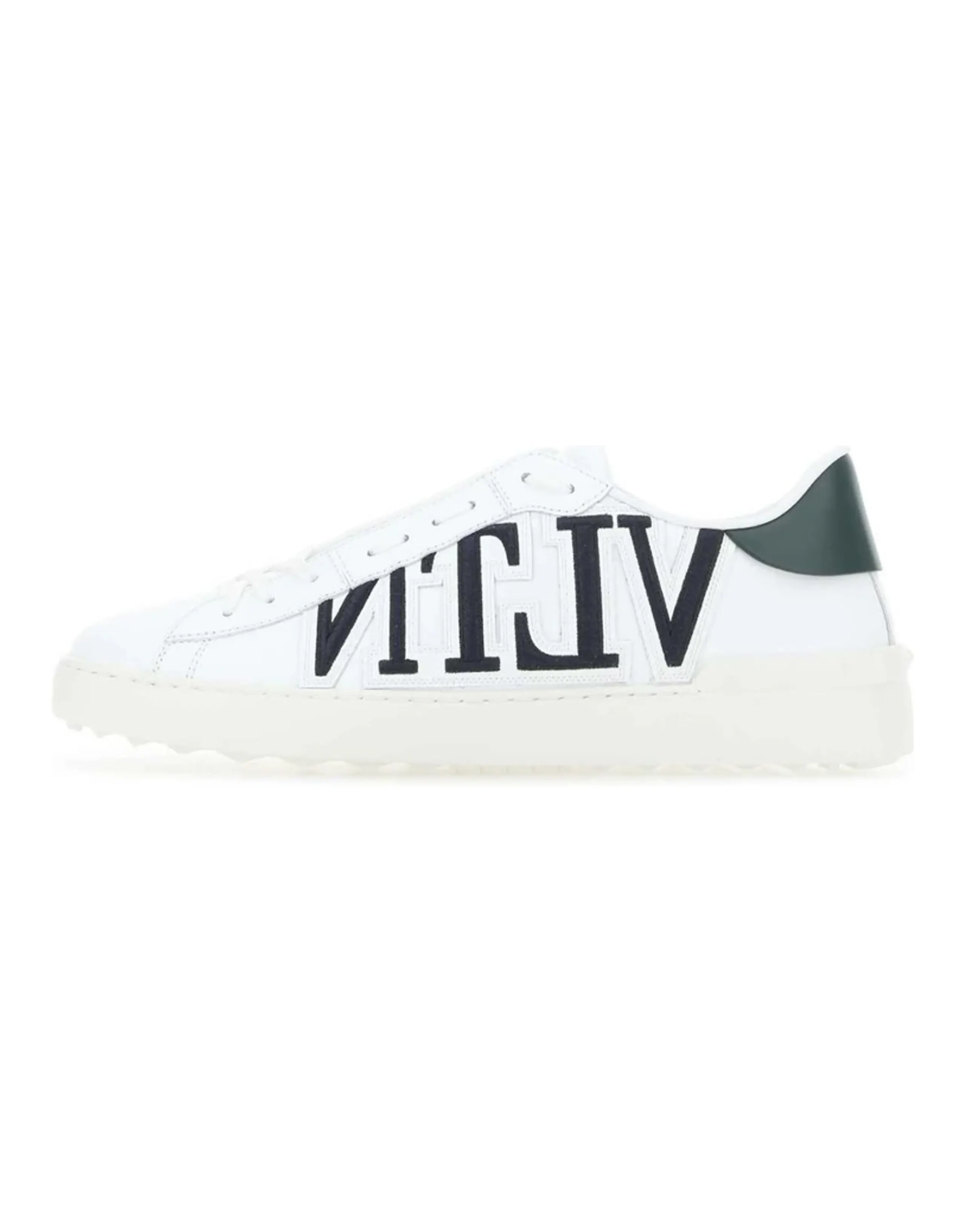 Valentino Open Stylish Skateboarding Shoes Men's White Green Black