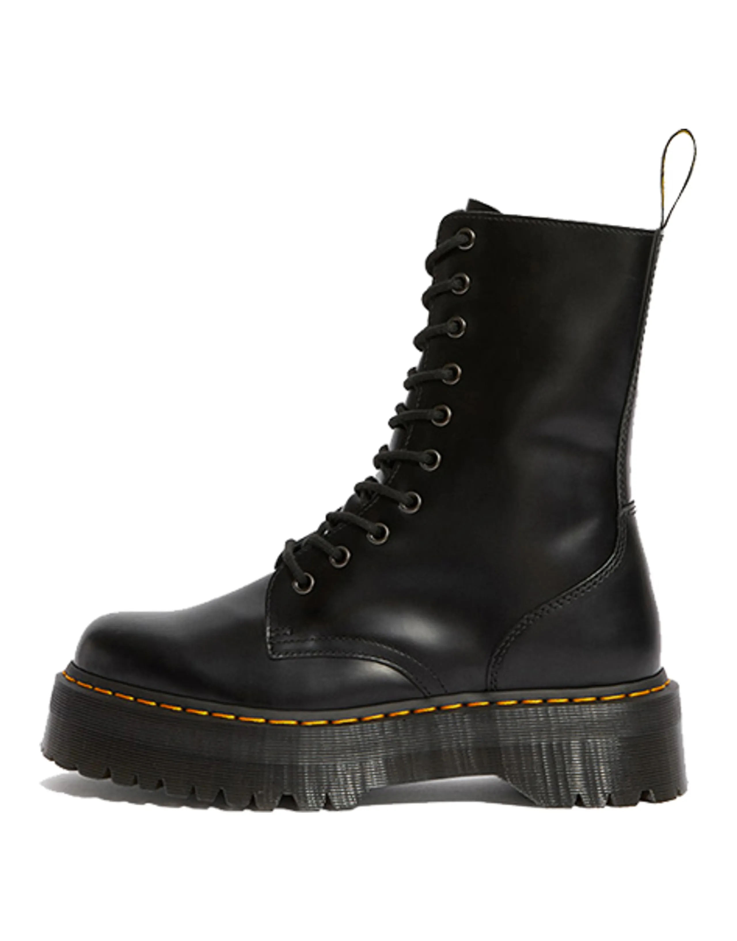 Dr.Martens Jadon High Smooth Leather Platform Boot 'Black' Women's