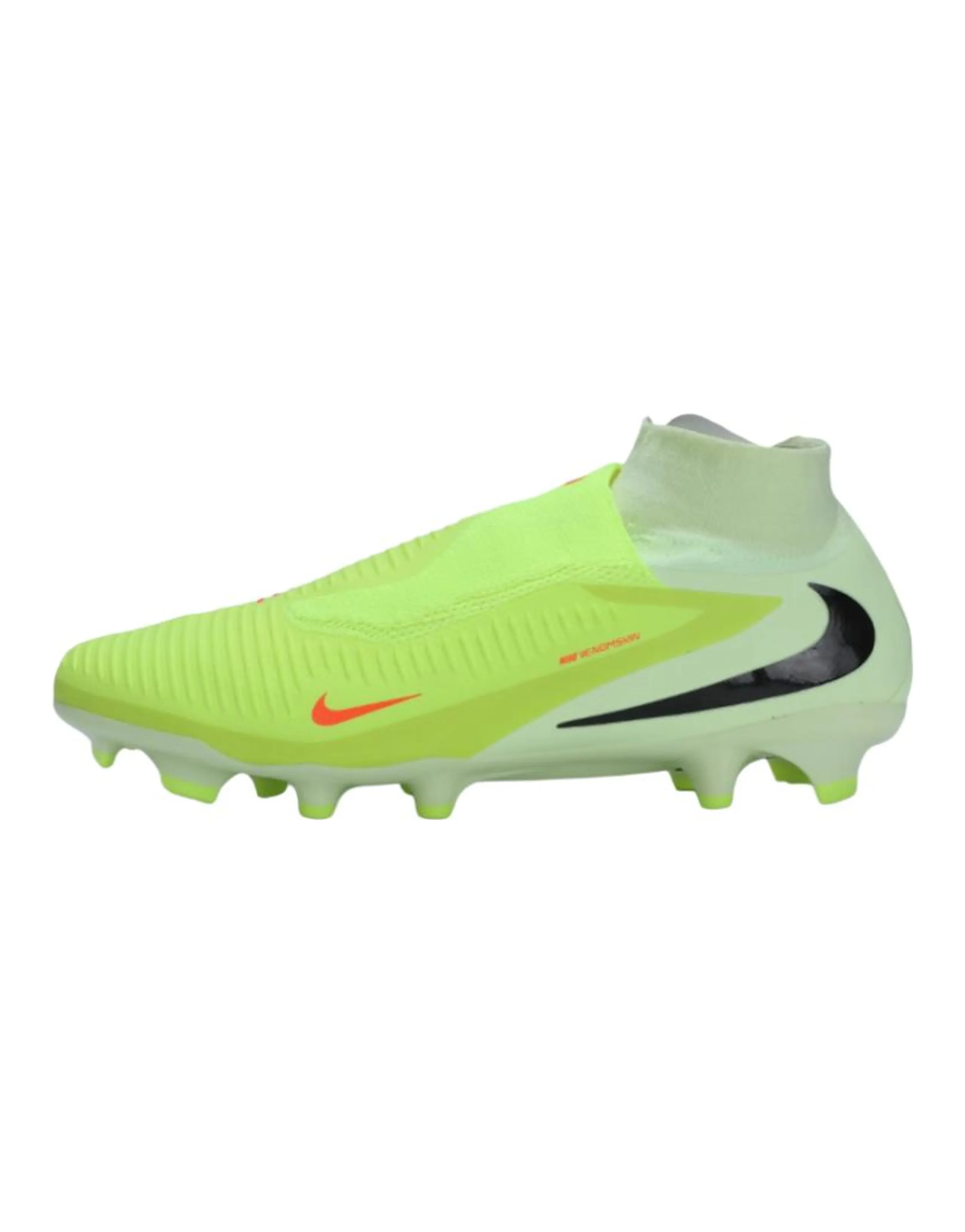 Nike Phantom 6 High Pro Comfort FG Wear-Resistant Soccer Cleats Men's Green
