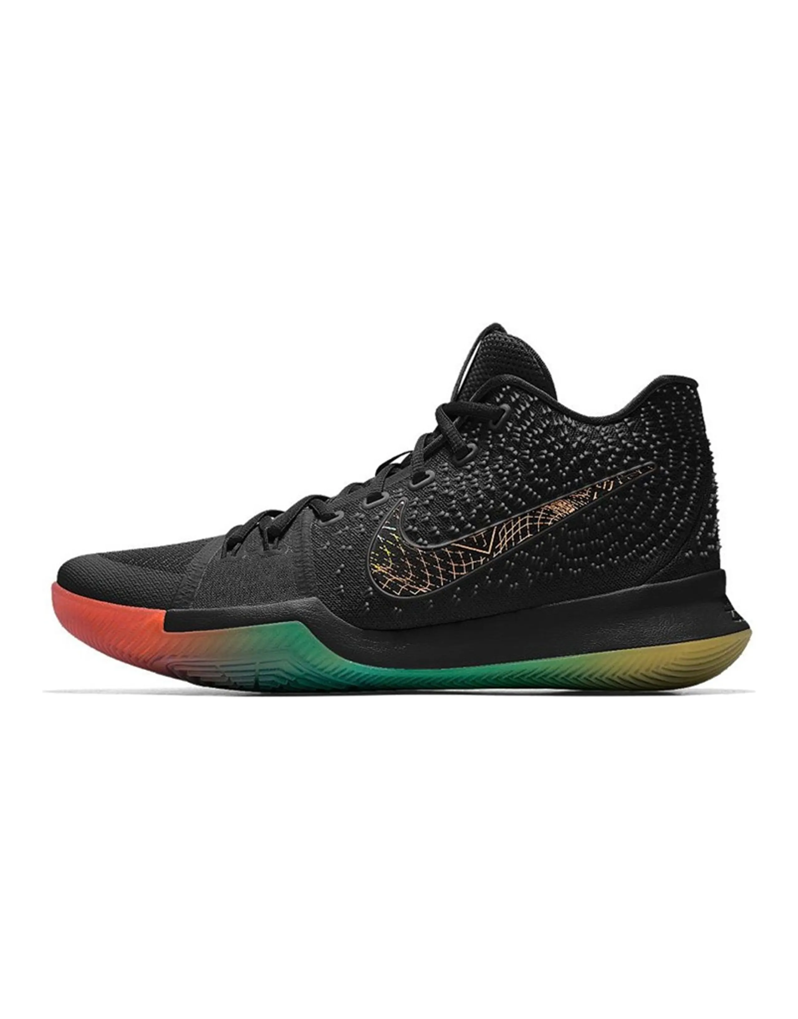 Nike Kyrie 3 ID 'Black Red Green'
