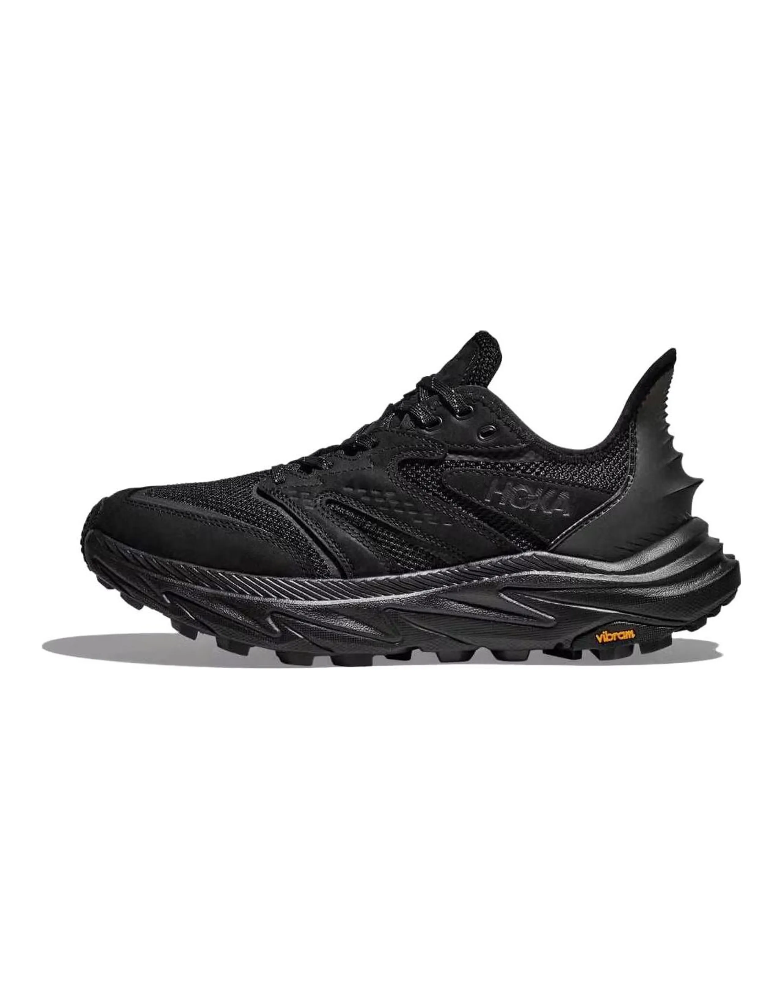 HOKA ONE ONE Anacapa 2 Slip-Resistant Breathable Low-Top Running Shoes Unisex Black