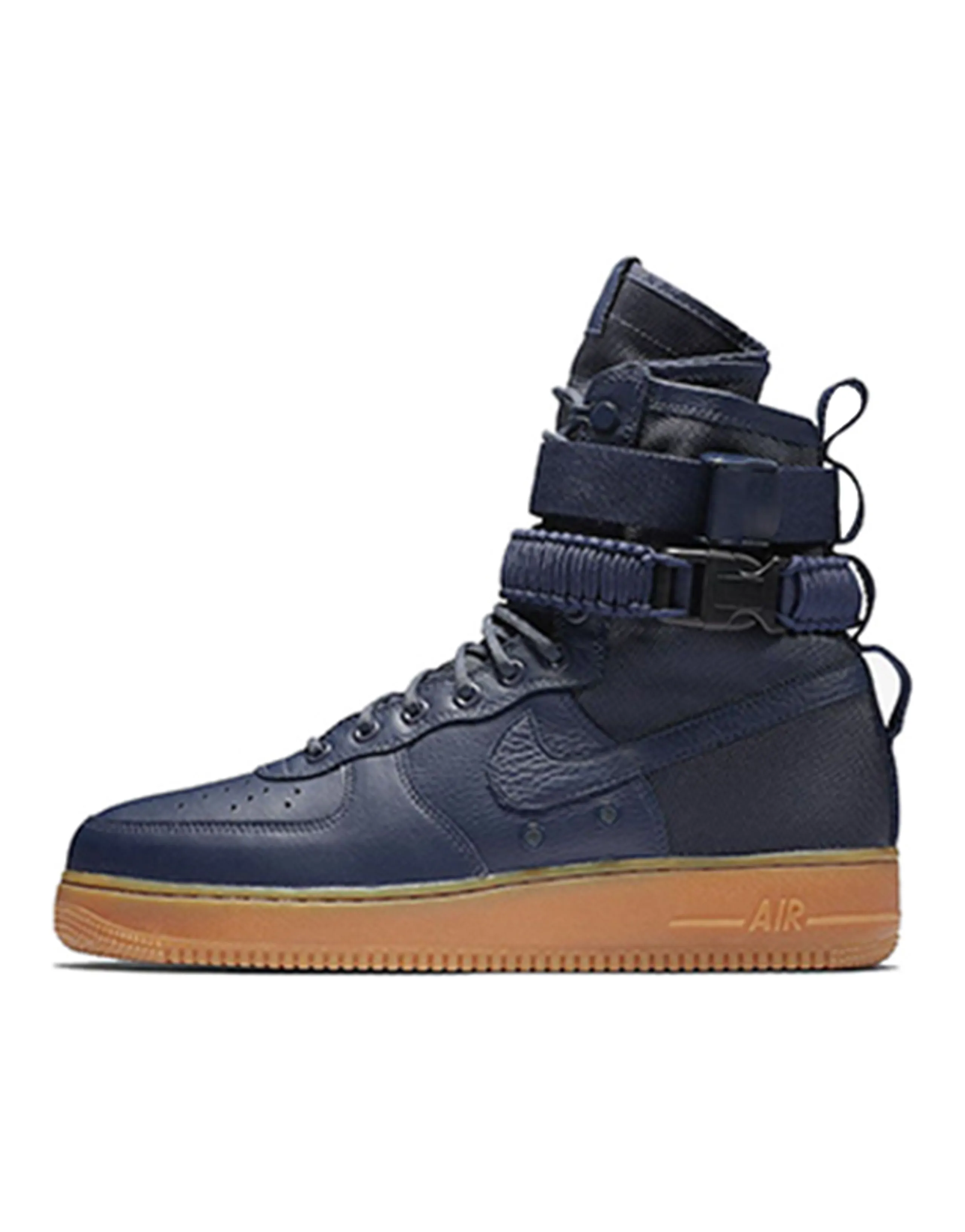 Nike Sf Air Force 1 High Navy Gum