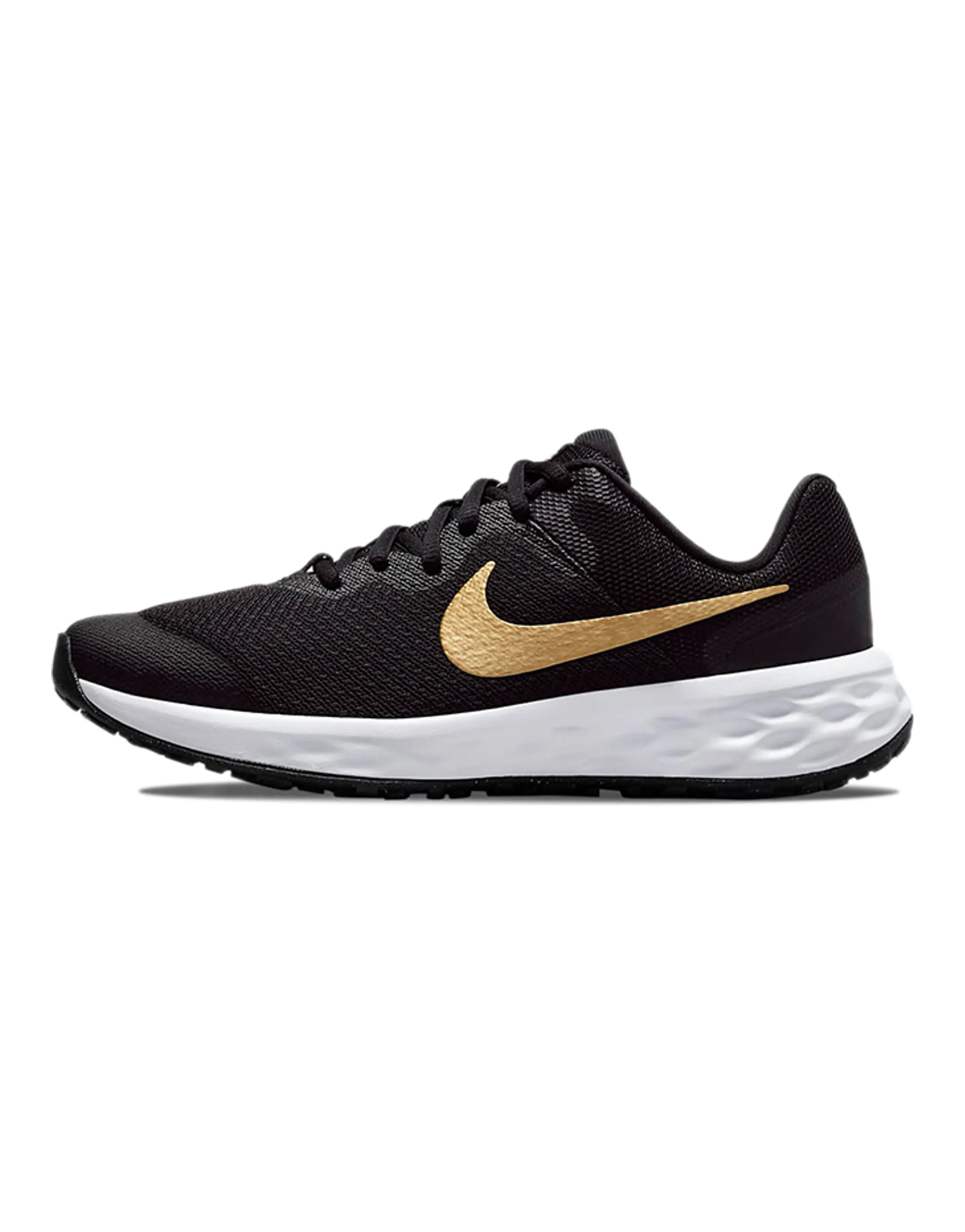 Nike Revolution 6 'Black Metallic Gold' GS