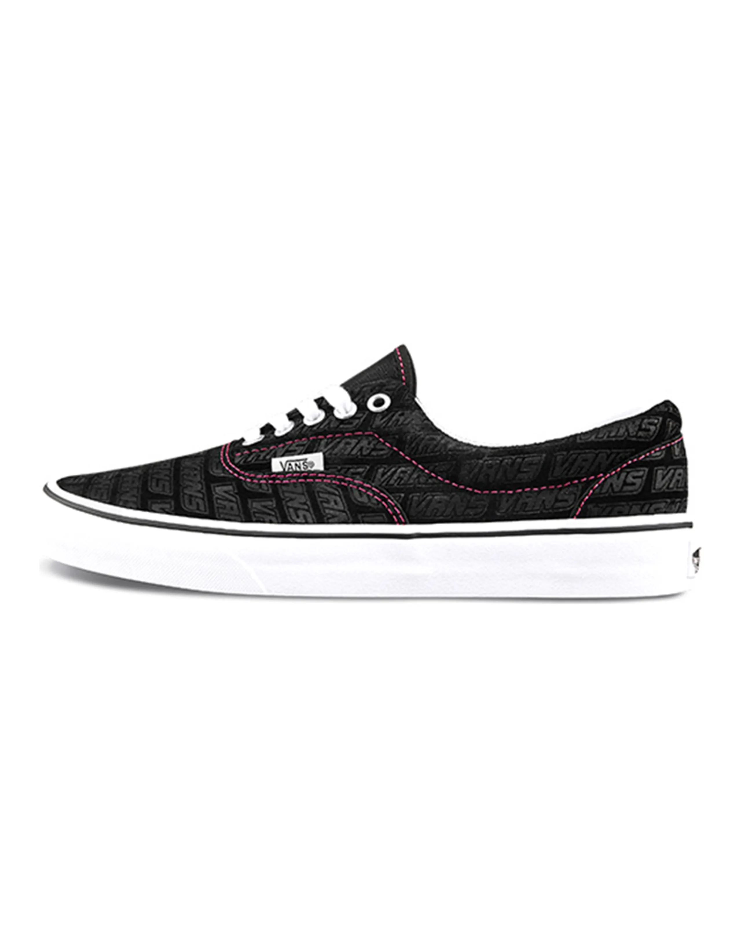 Vans Era Low Tops Casual Skateboarding Shoes Unisex Black Alphabet