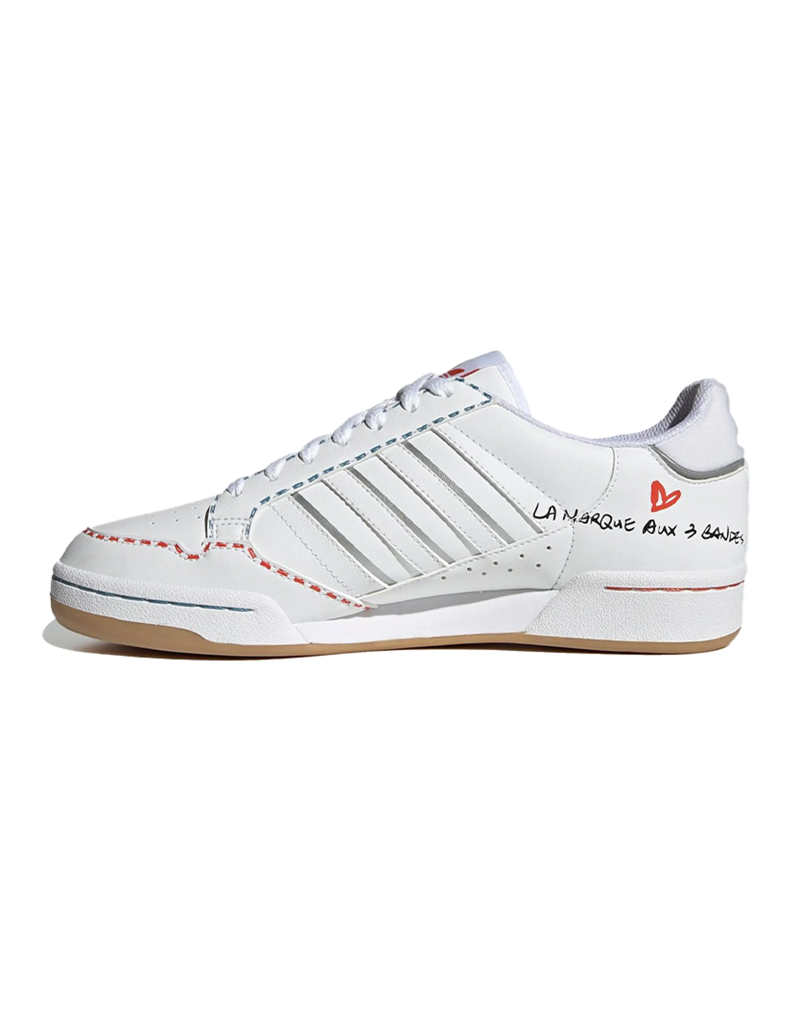 Adidas Originals Continental 80 Stripes 'Embroidered Flower'