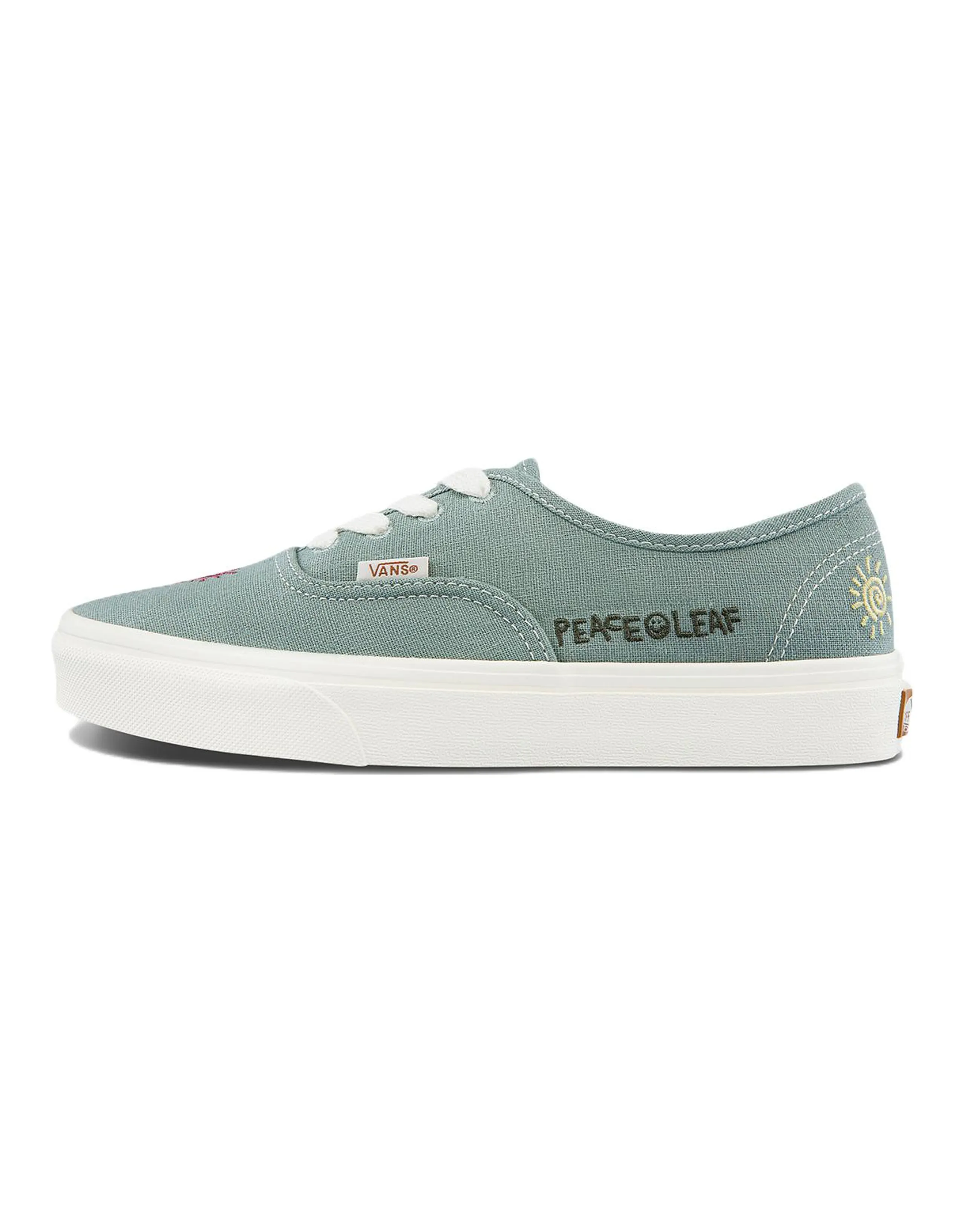 Vans Authentic Low Top Casual Skate Shoes Green Unisex