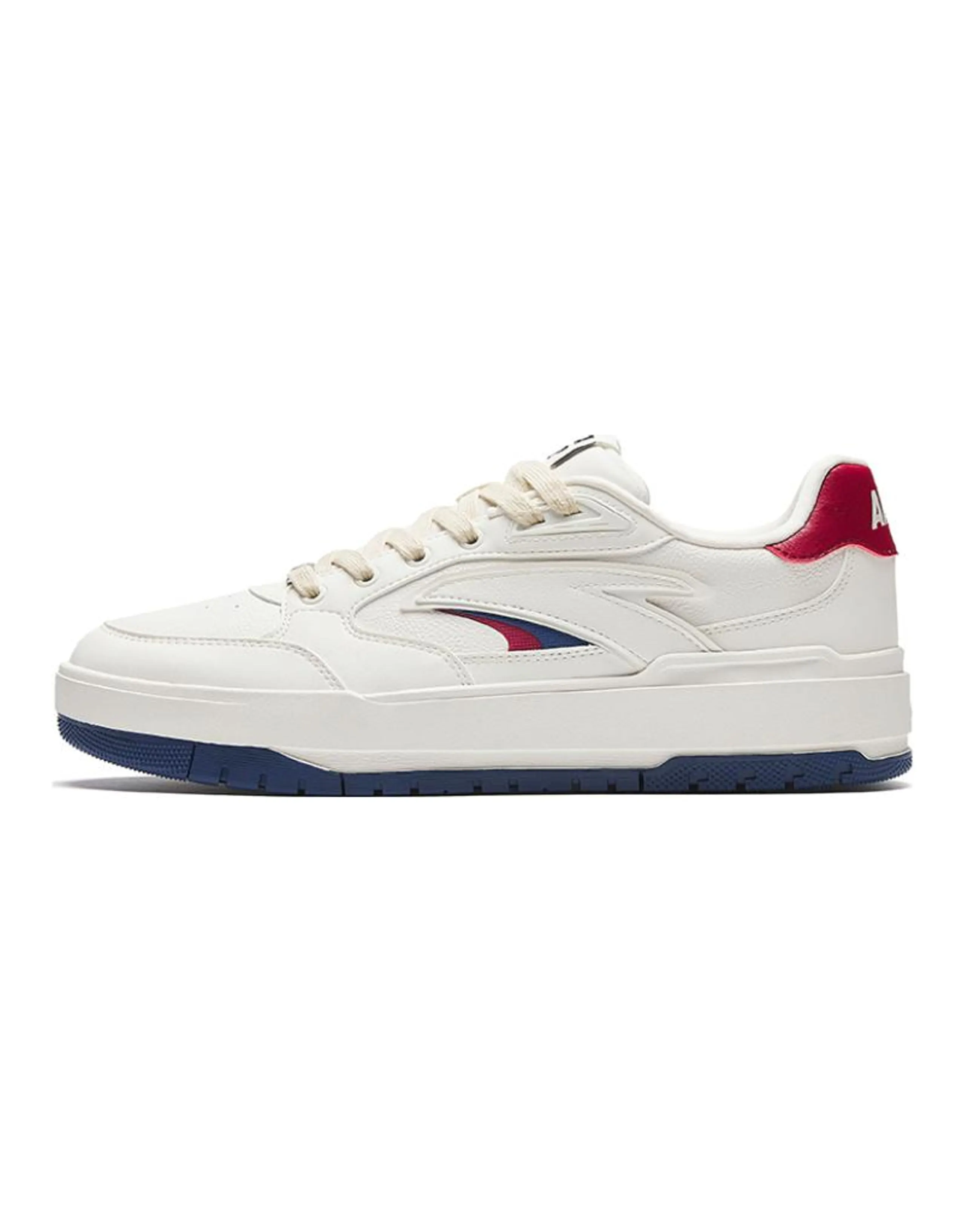 ANTA 982 Skateboard Shoes Men Low-Top White