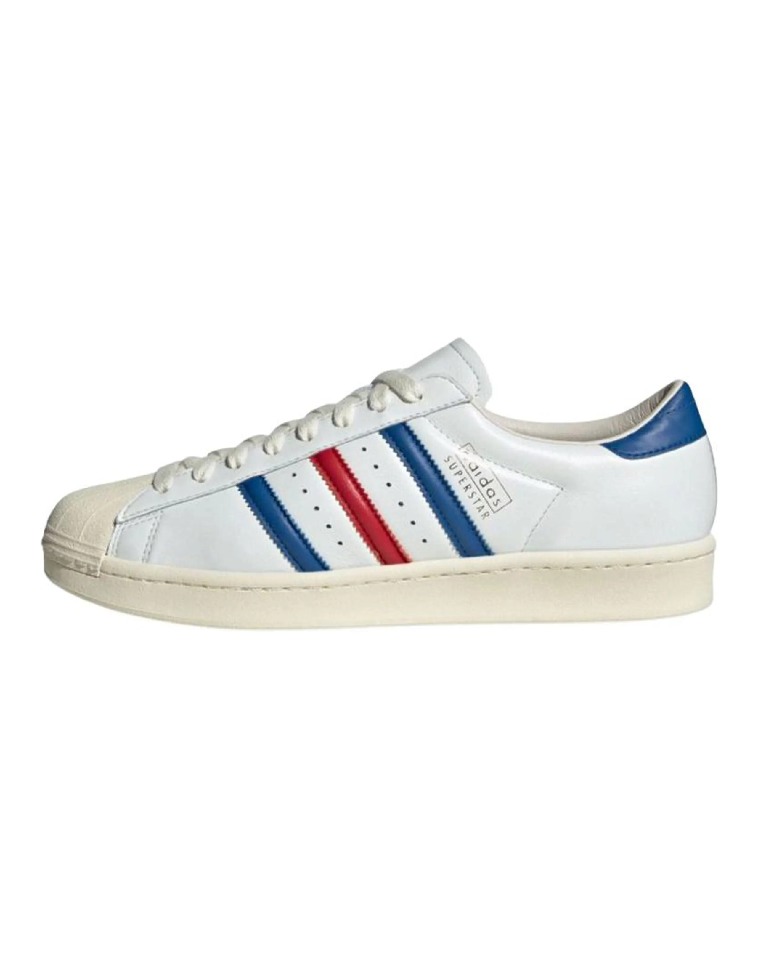adidas originals SUPERSTAR Vintage Sneakers Unisex White Blue Red