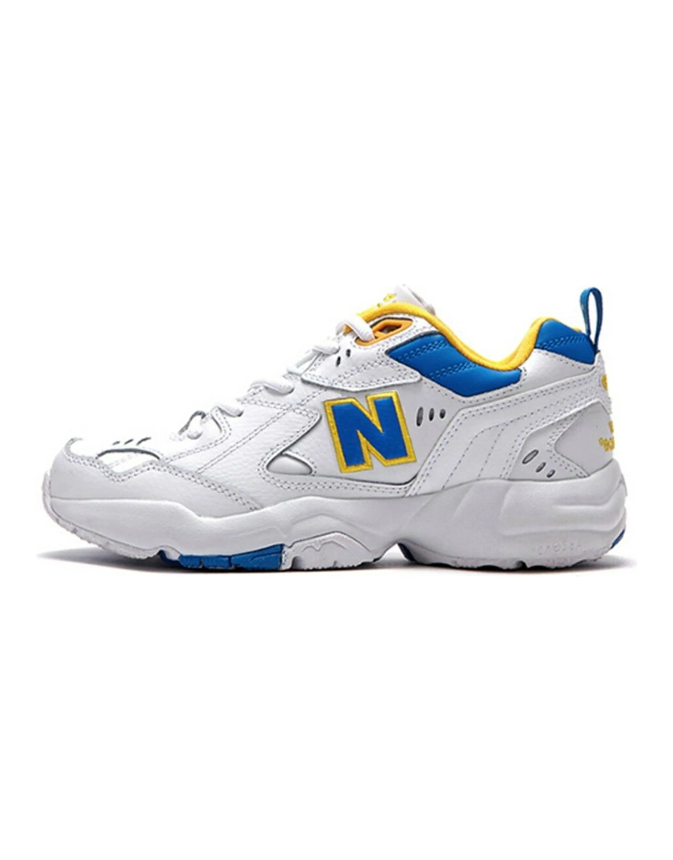 New Balance NB 608 Low-Top Training Shoes Women's White Blue