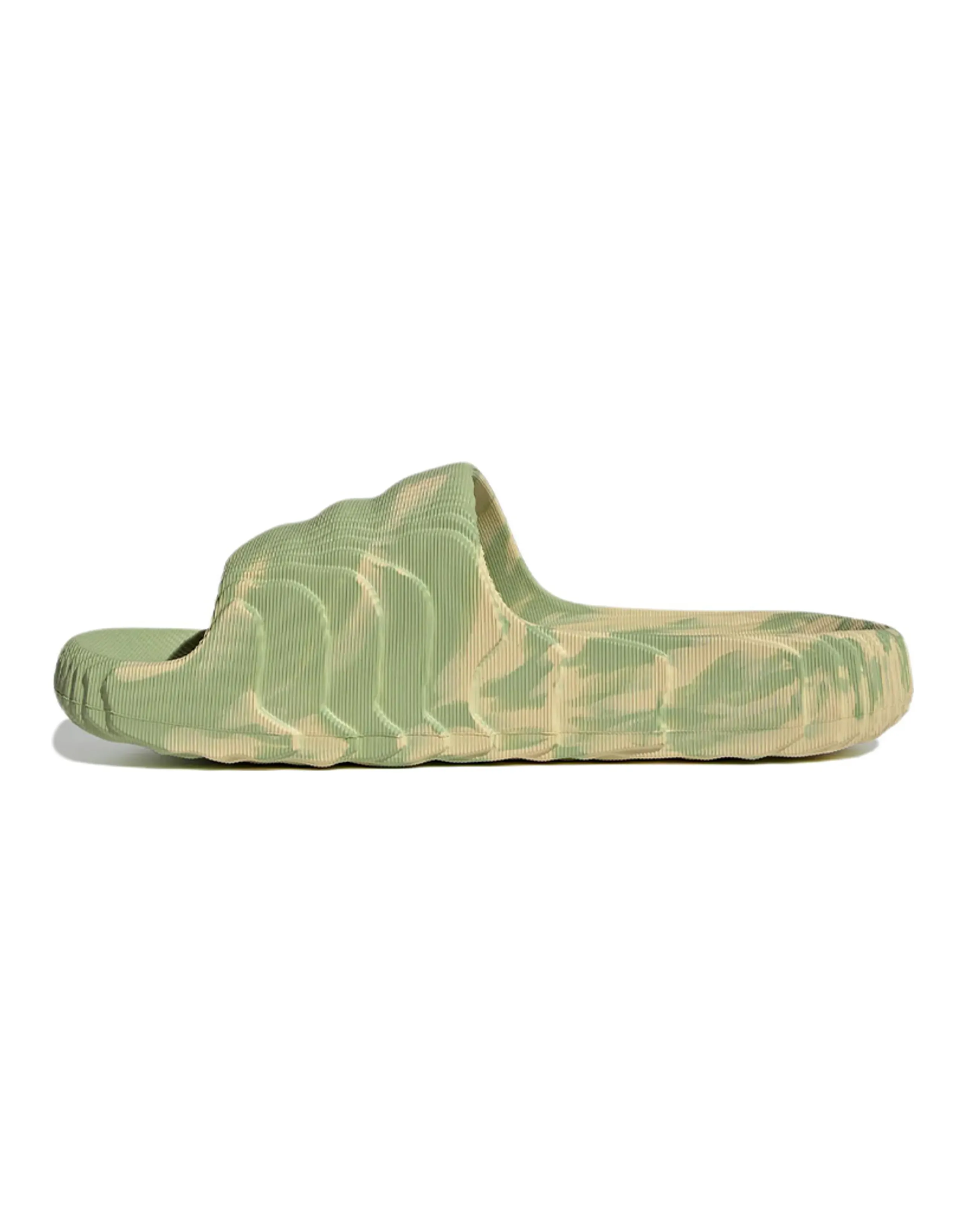 Adidas Originals Adilette 22 Slides Magic Lime St Desert Sand