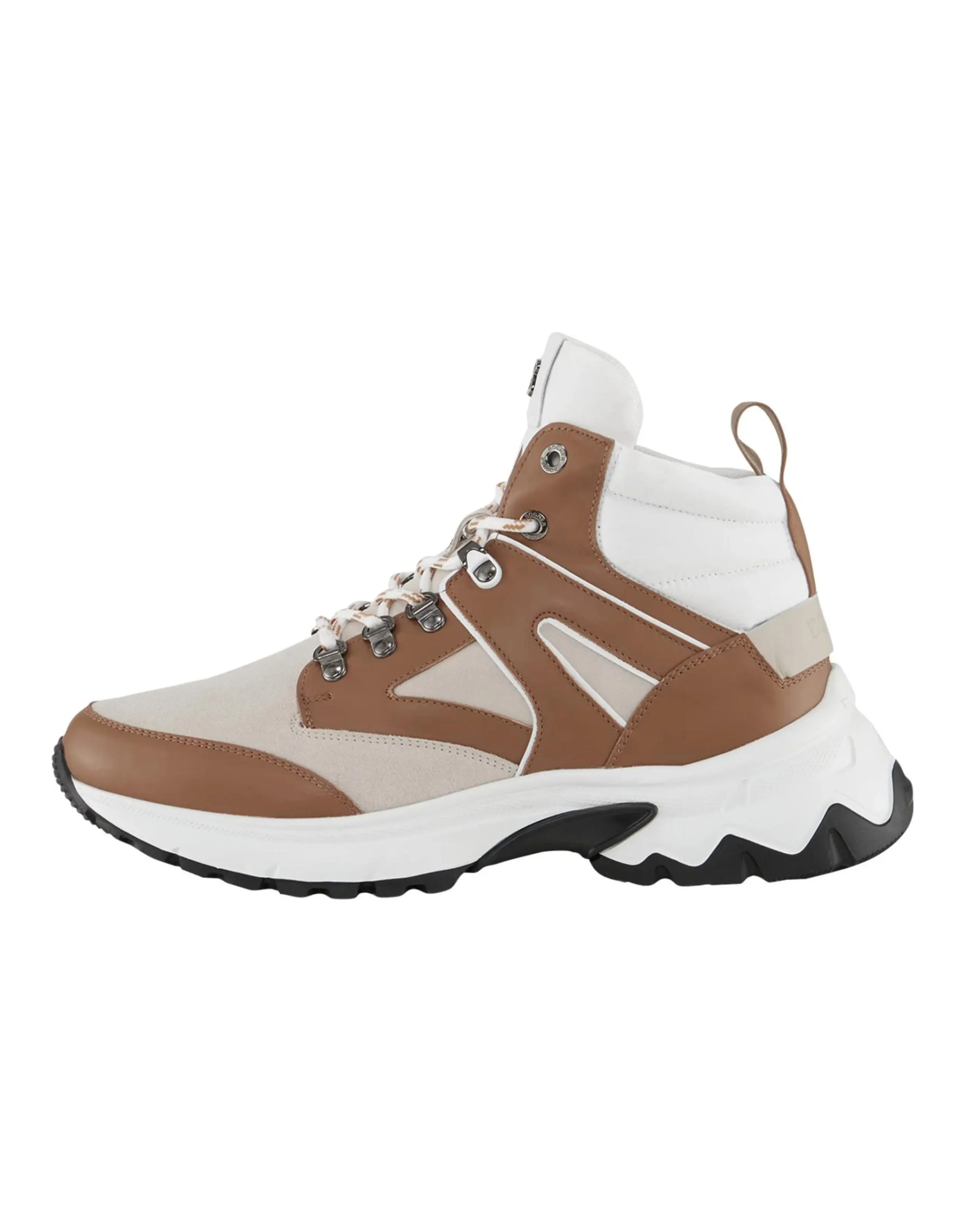 BOGNER Casual Shoes Men High-Top Brown White