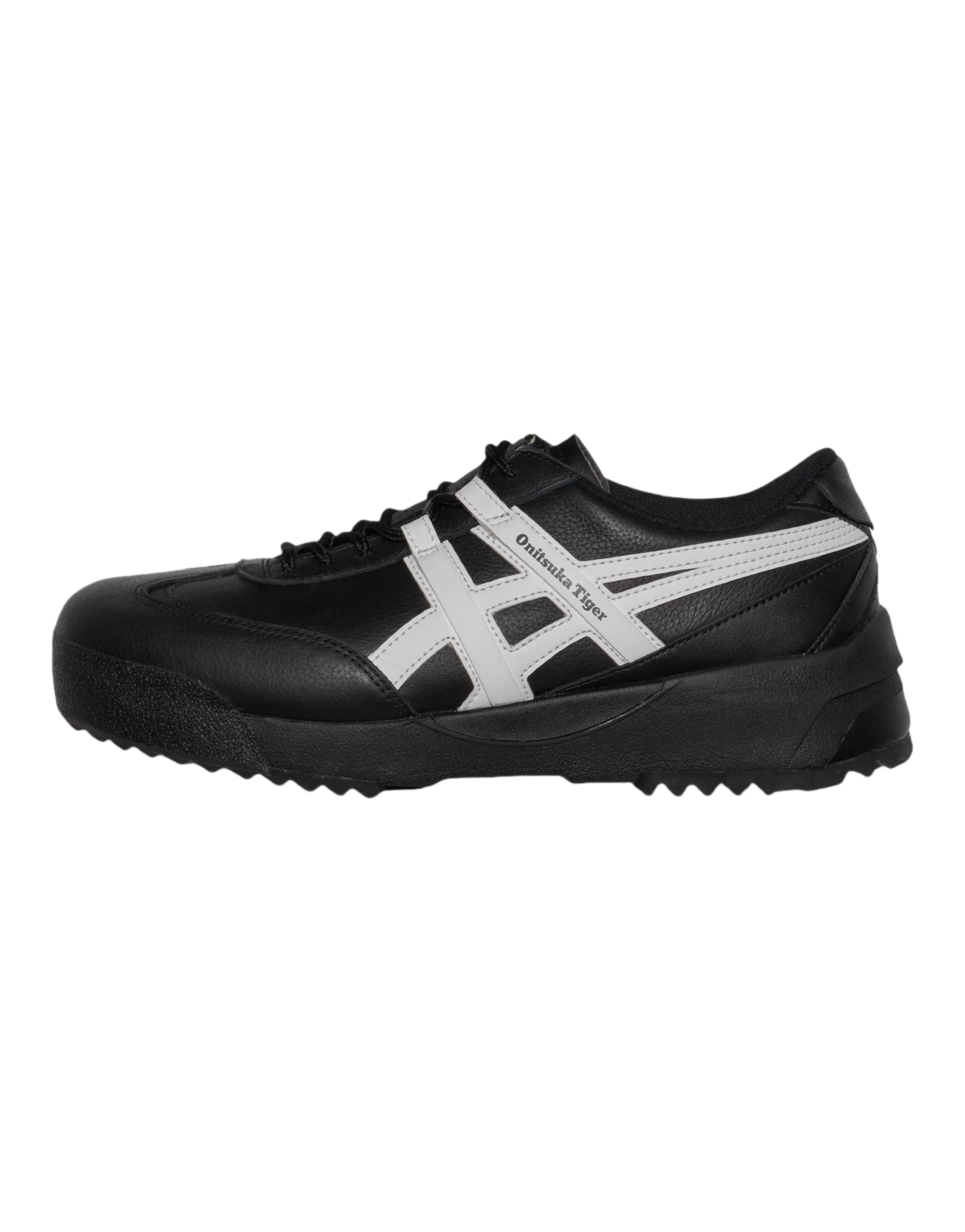 Onitsuka Tiger Delegation EX Comfortable Fashion Slip-Resistant Wear-Resistant Low-Top Casual Shoes Unisex Black White