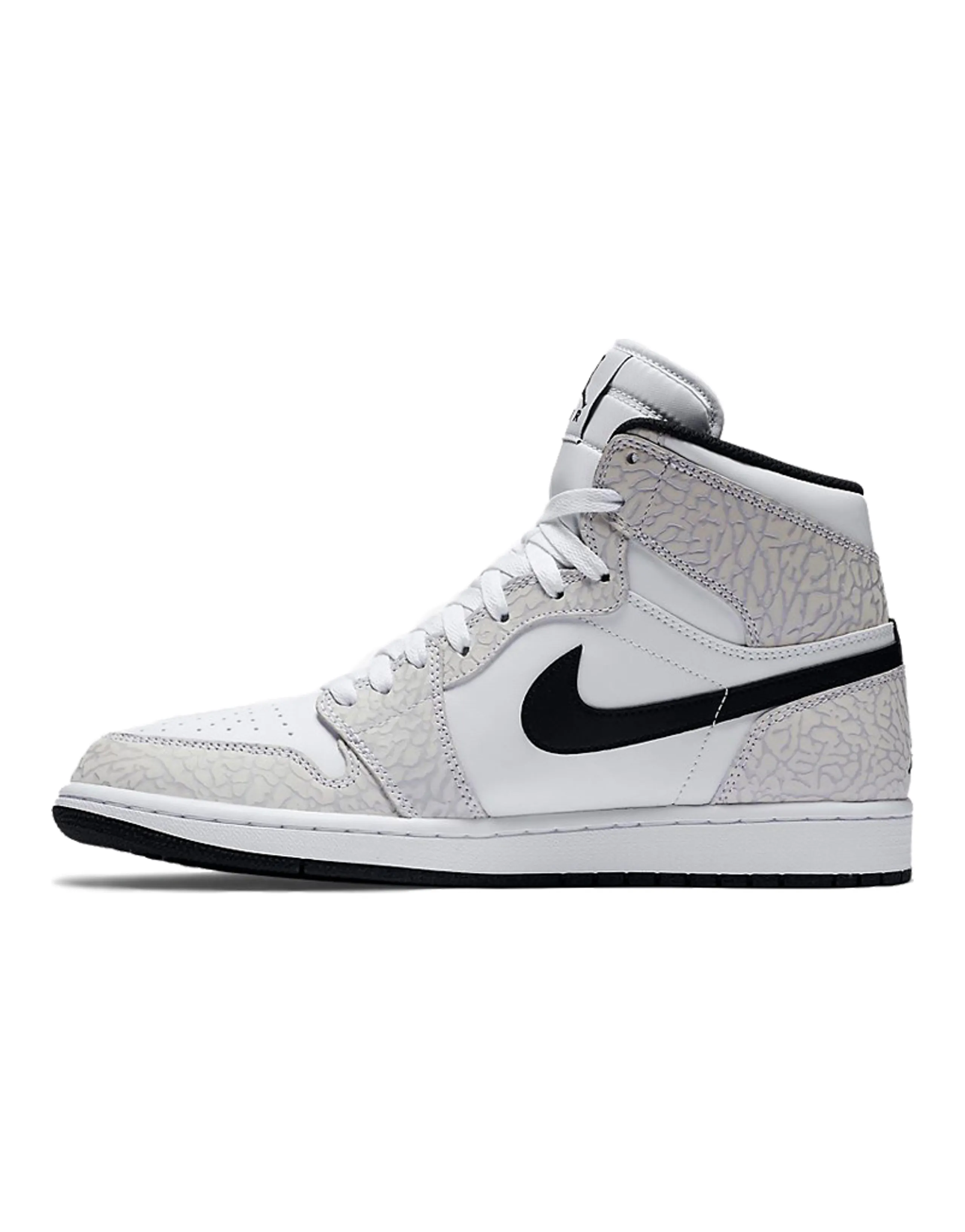 JORDAN 1 Retro White Elephant Print