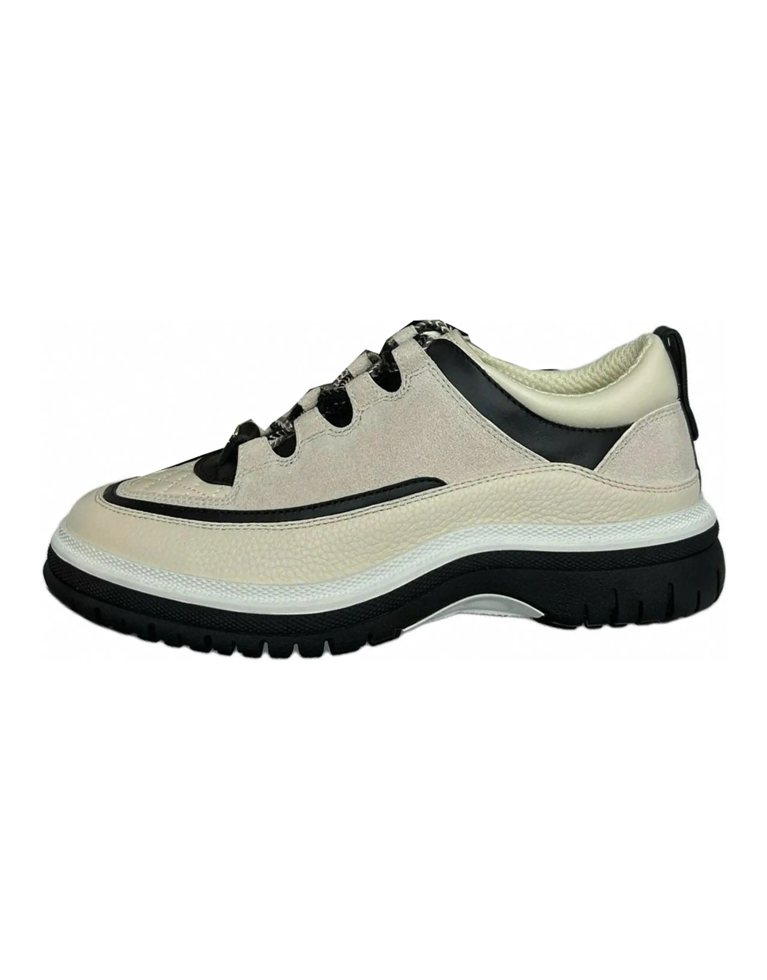 CHANEL Casual Shoes Women's Low-Top White
