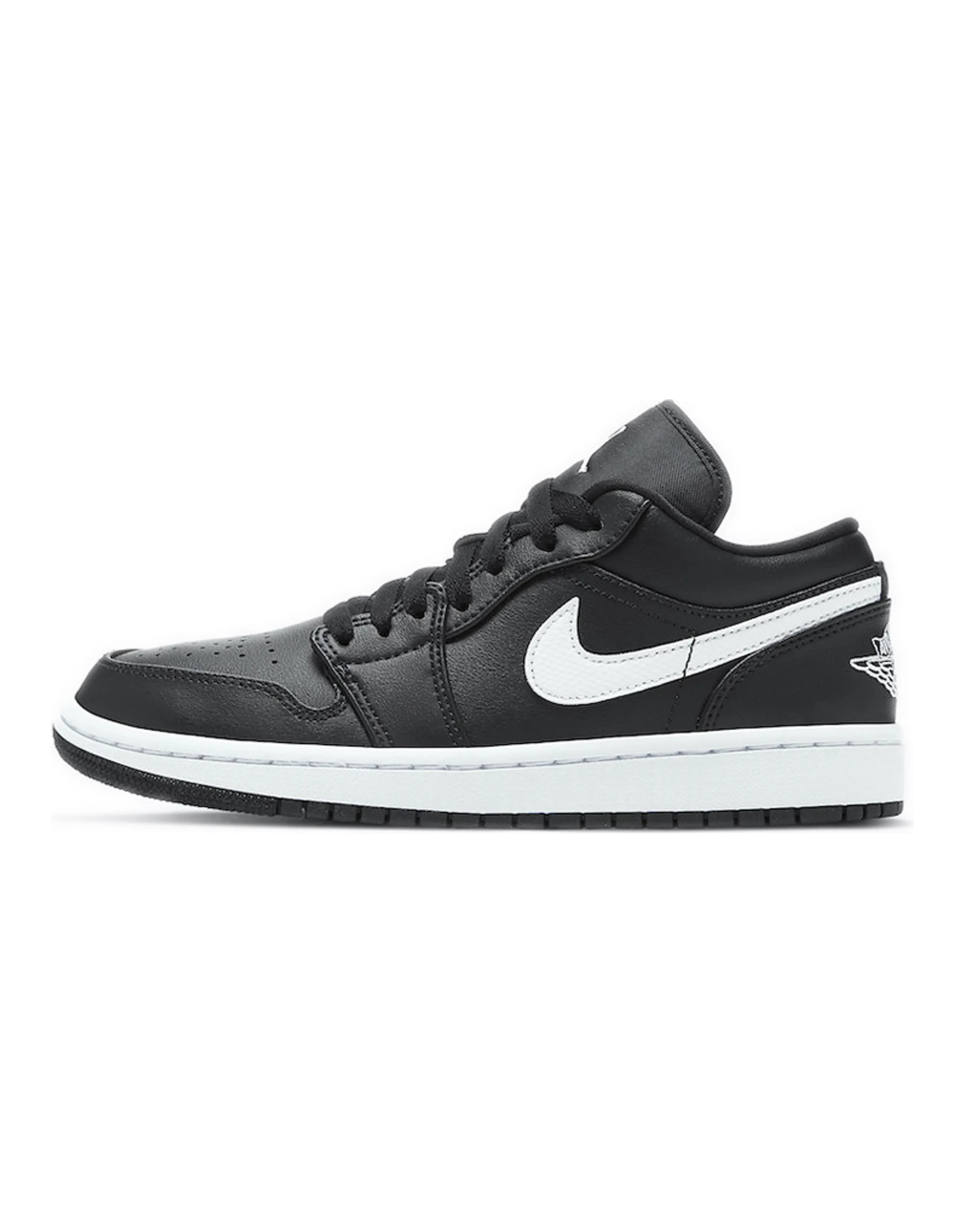 JORDAN 1 Low Black White Women's