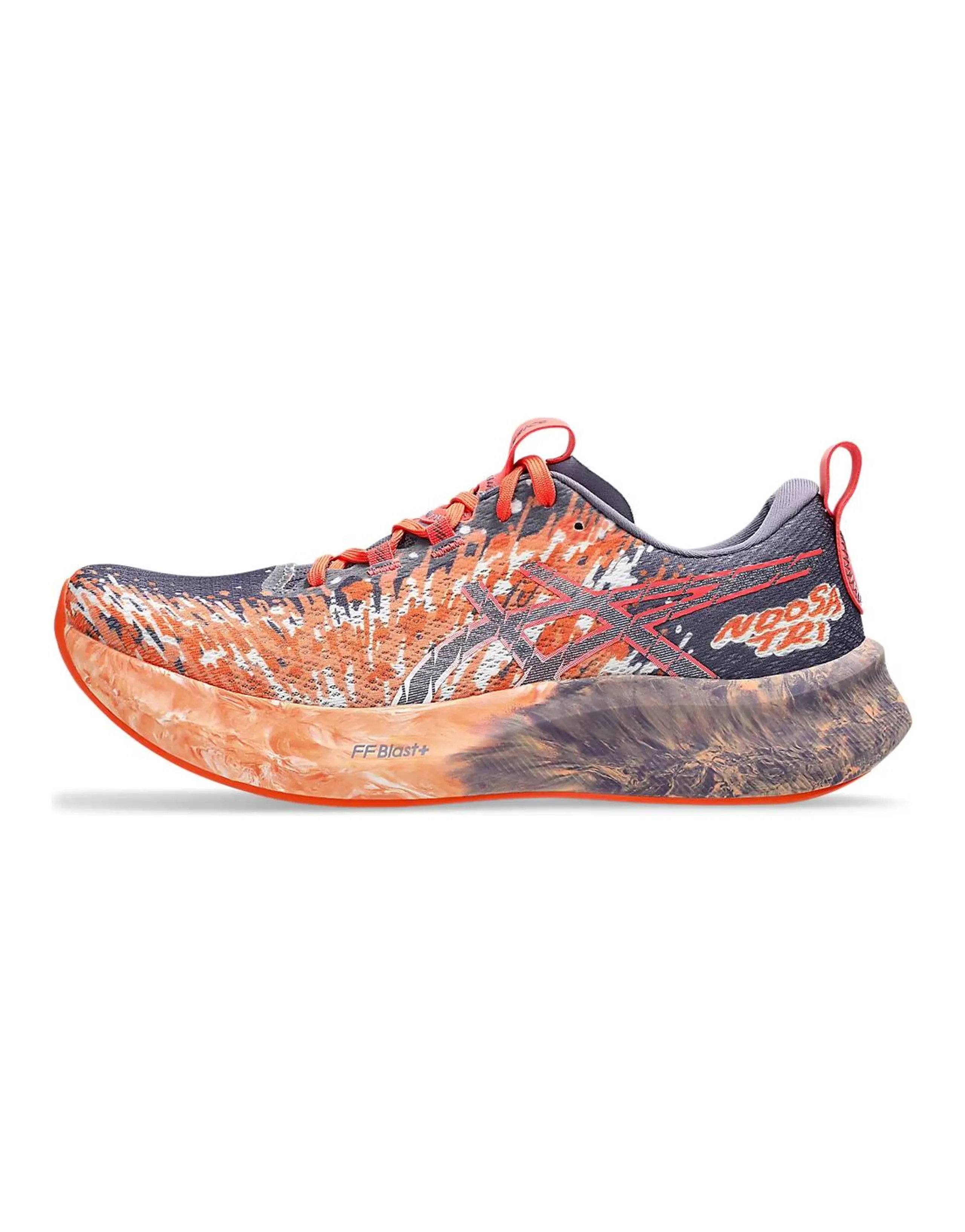 Asics NOOSA TRI 16 Anti Slip Wear Resistant Low Top Training Shoes Men's Red Orange