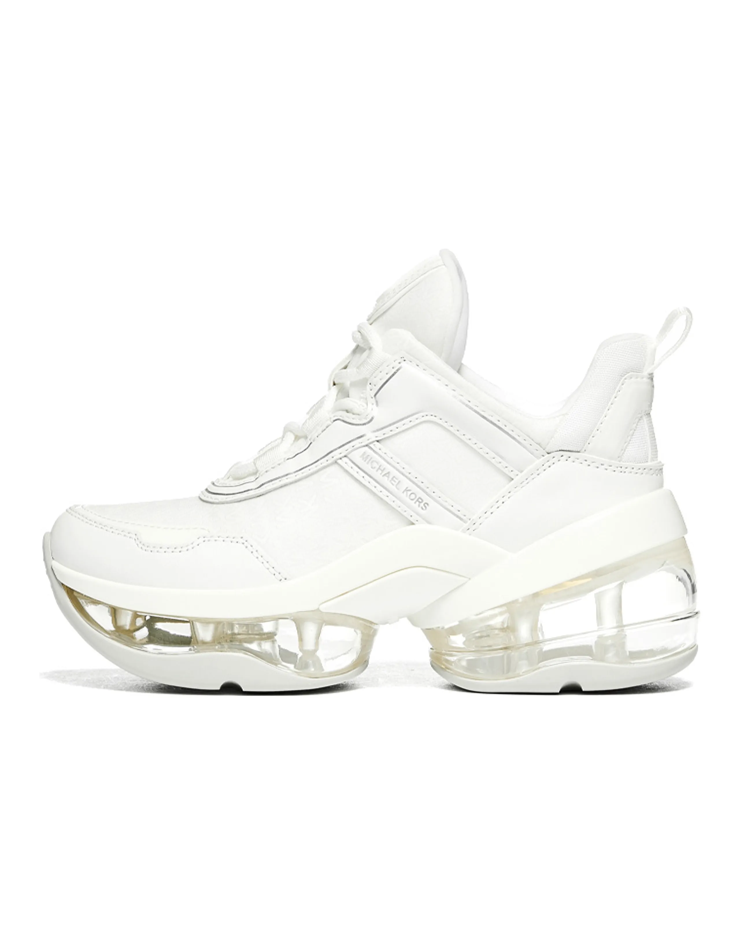 MICHAEL KORS Olympia Slip Resistant Low Top Sports Casual Shoes Women's White