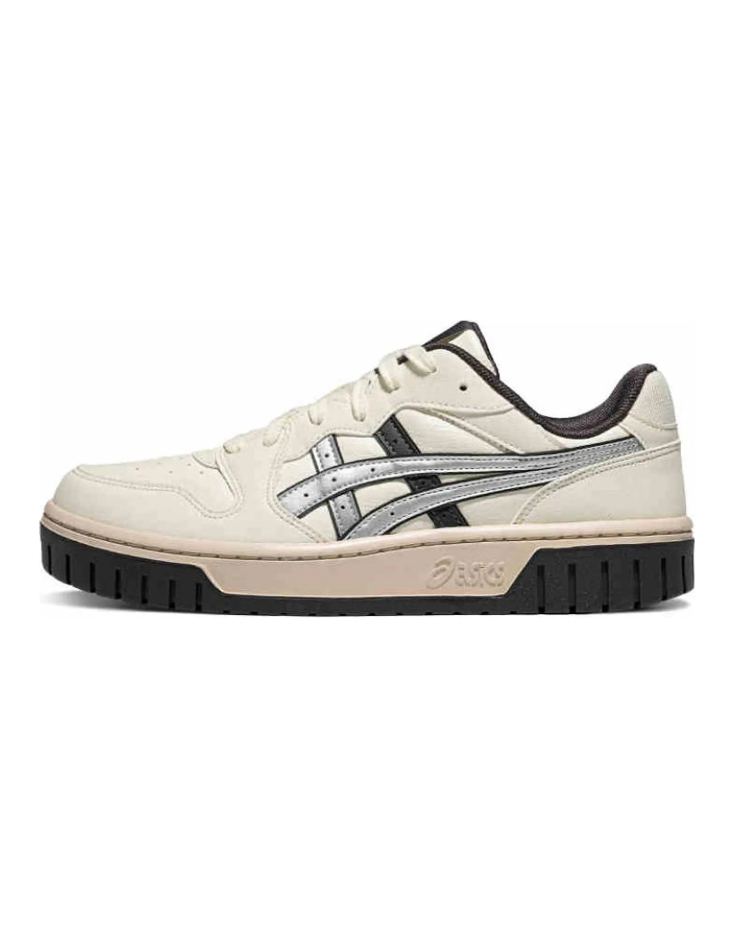 Asics Court Mz 2.0 Cushioning Wear-Resistant Low-Top Skateboard Shoes Unisex Beige