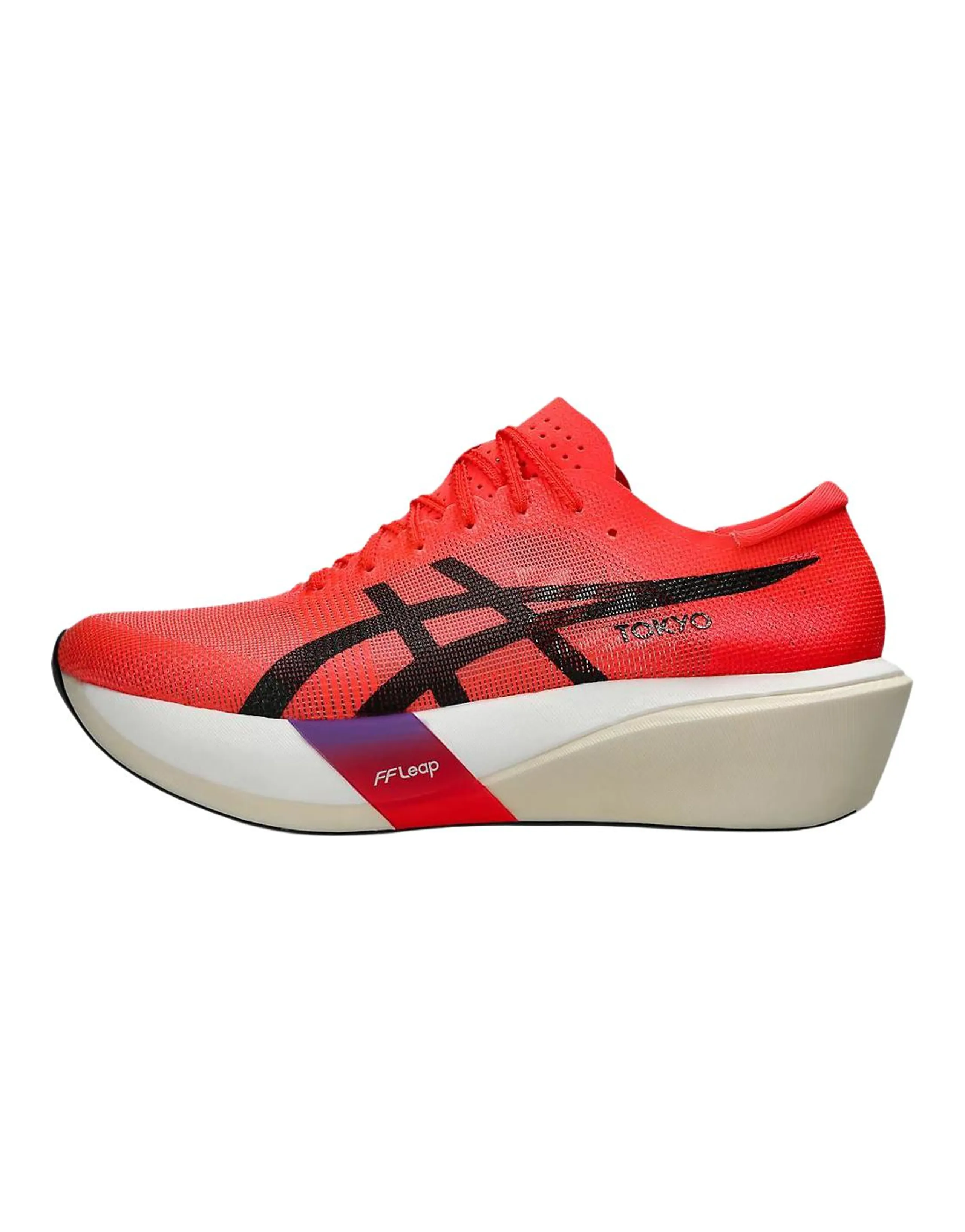 ASICS Metaspeed Edge Carbon Plate Comfortable Versatile Wear-Resistant Low-Top Casual Running Shoes Unisex Red Black
