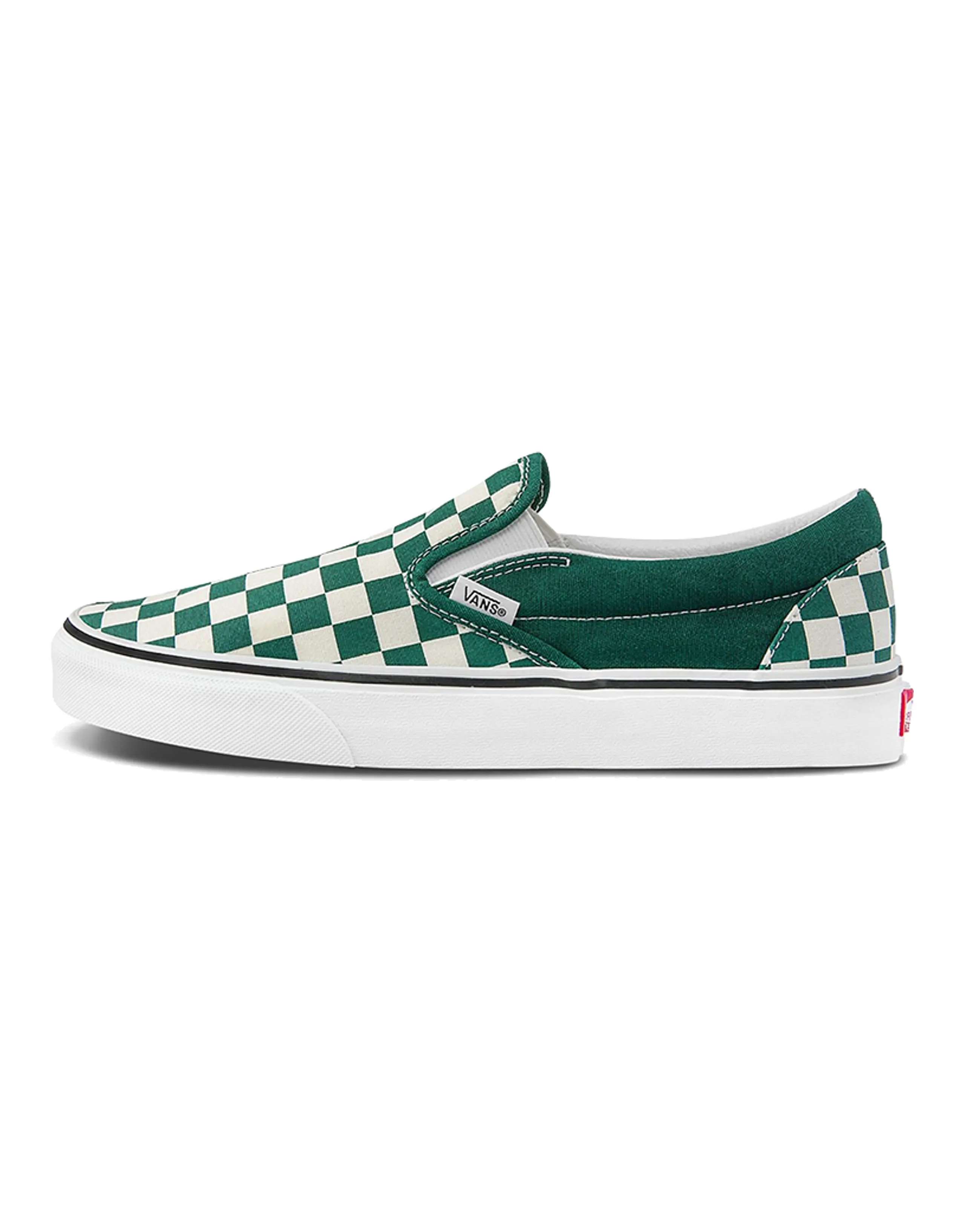 Vans Classic Slip On 'Checkerboard Green'