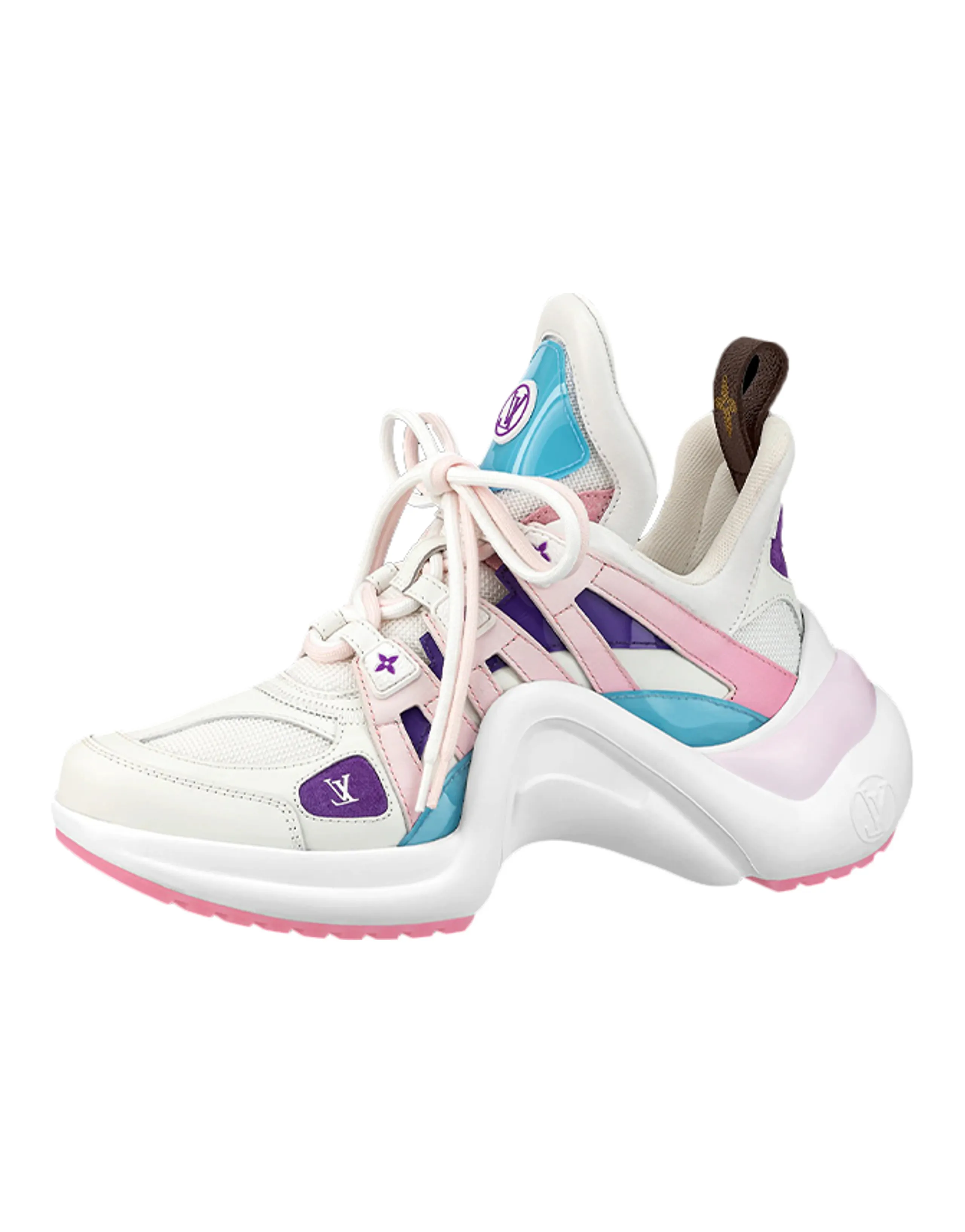 LOUIS VUITTON Archlight 1.0 Sneakers 'White Purple Pink' Women's