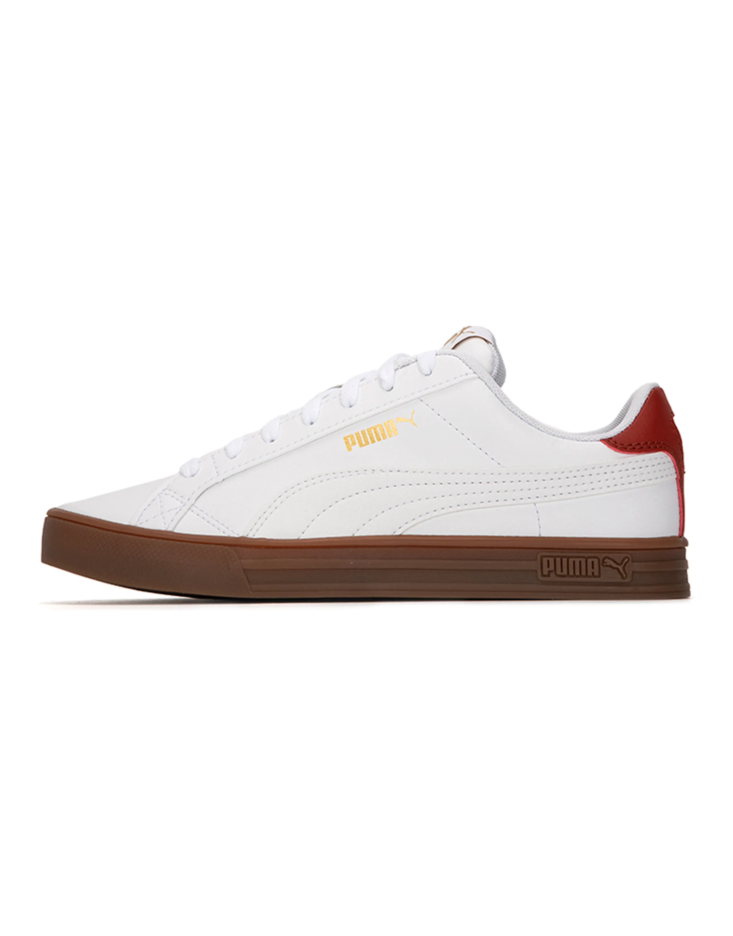 PUMA Smash Vulc V3 Lo 'White Chili Oil Gum'