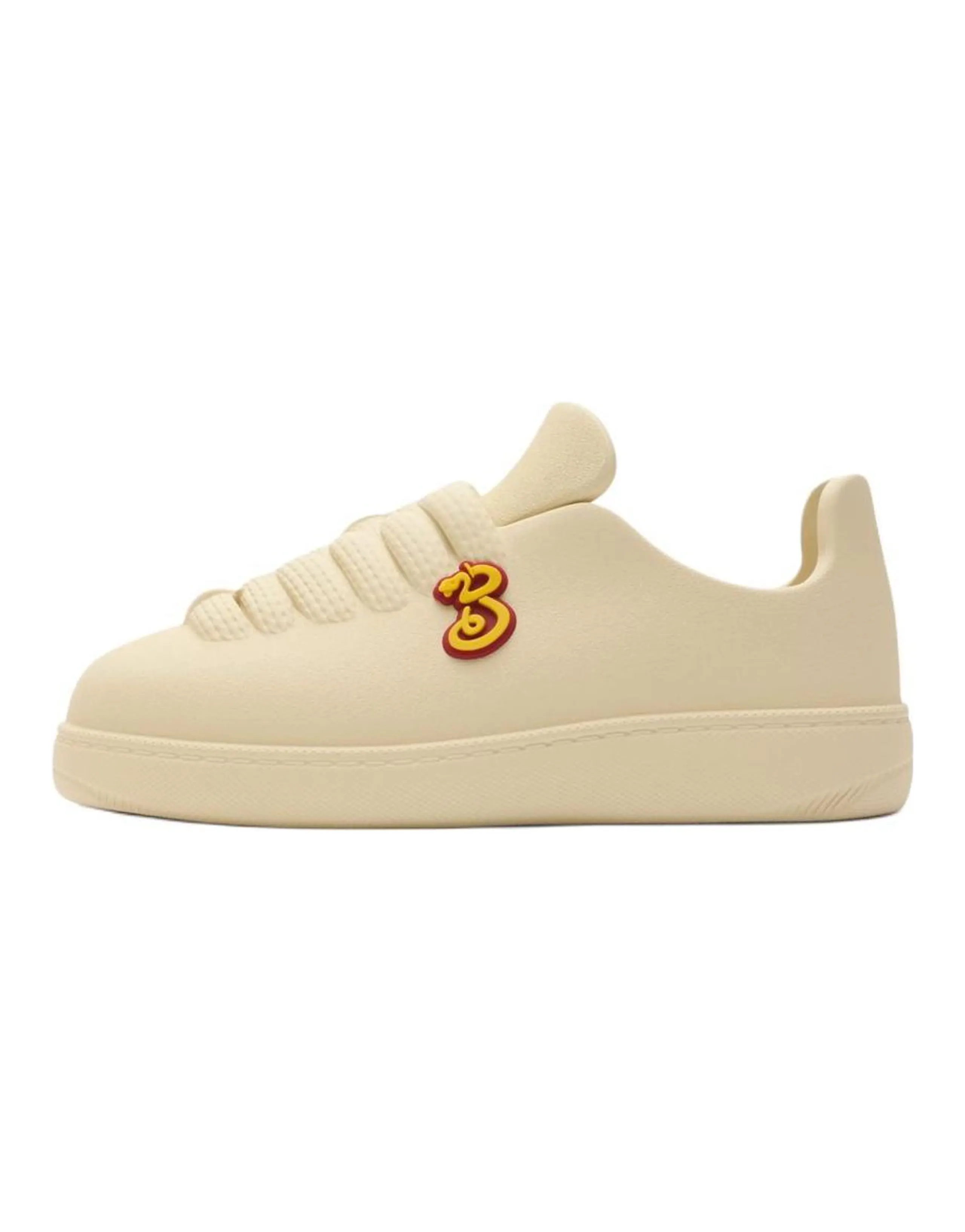 Burberry Bo Low Top Skateboard Shoes Men's Beige