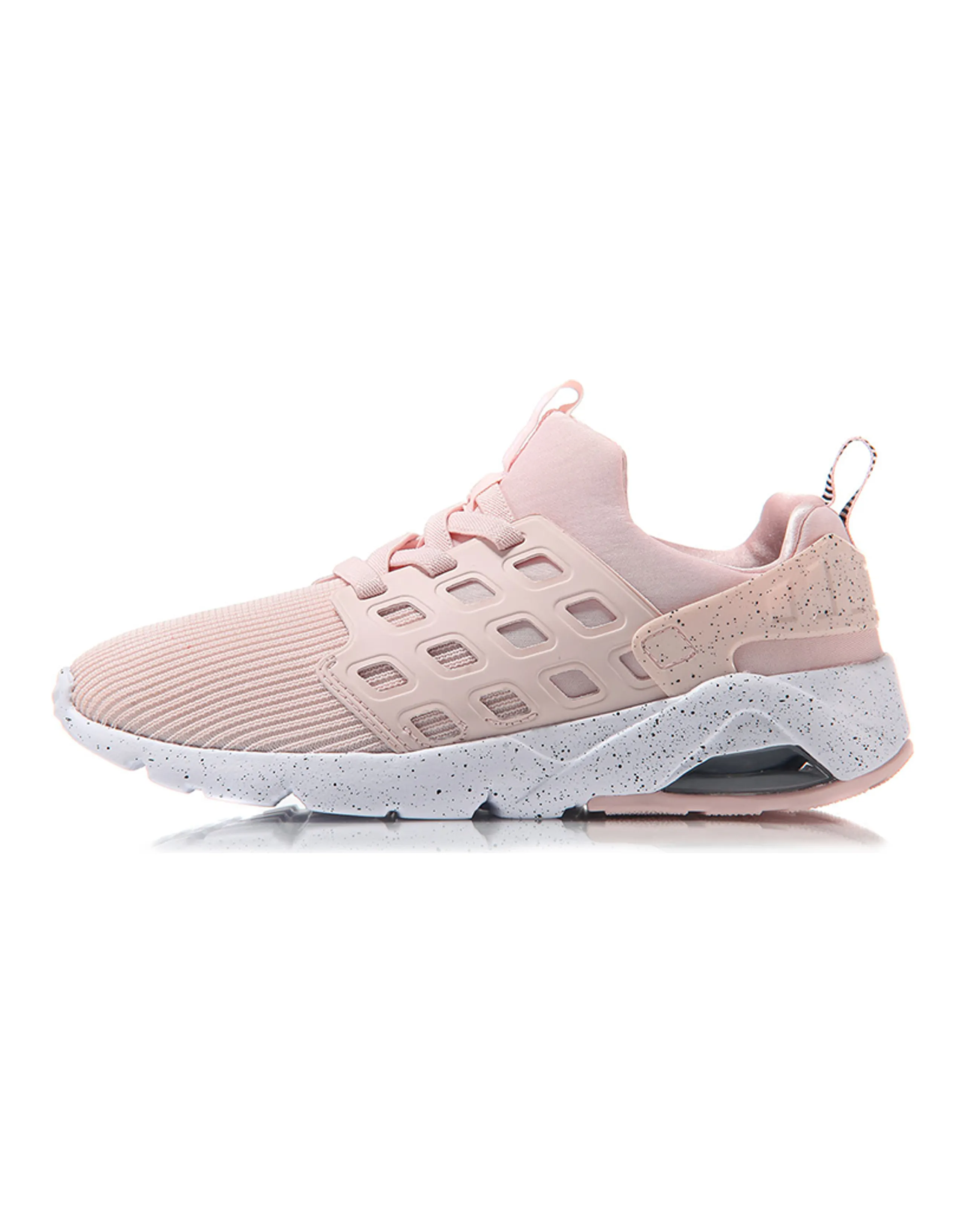 LINING Bubble Casual Shoes Women's Low-Top Pink White