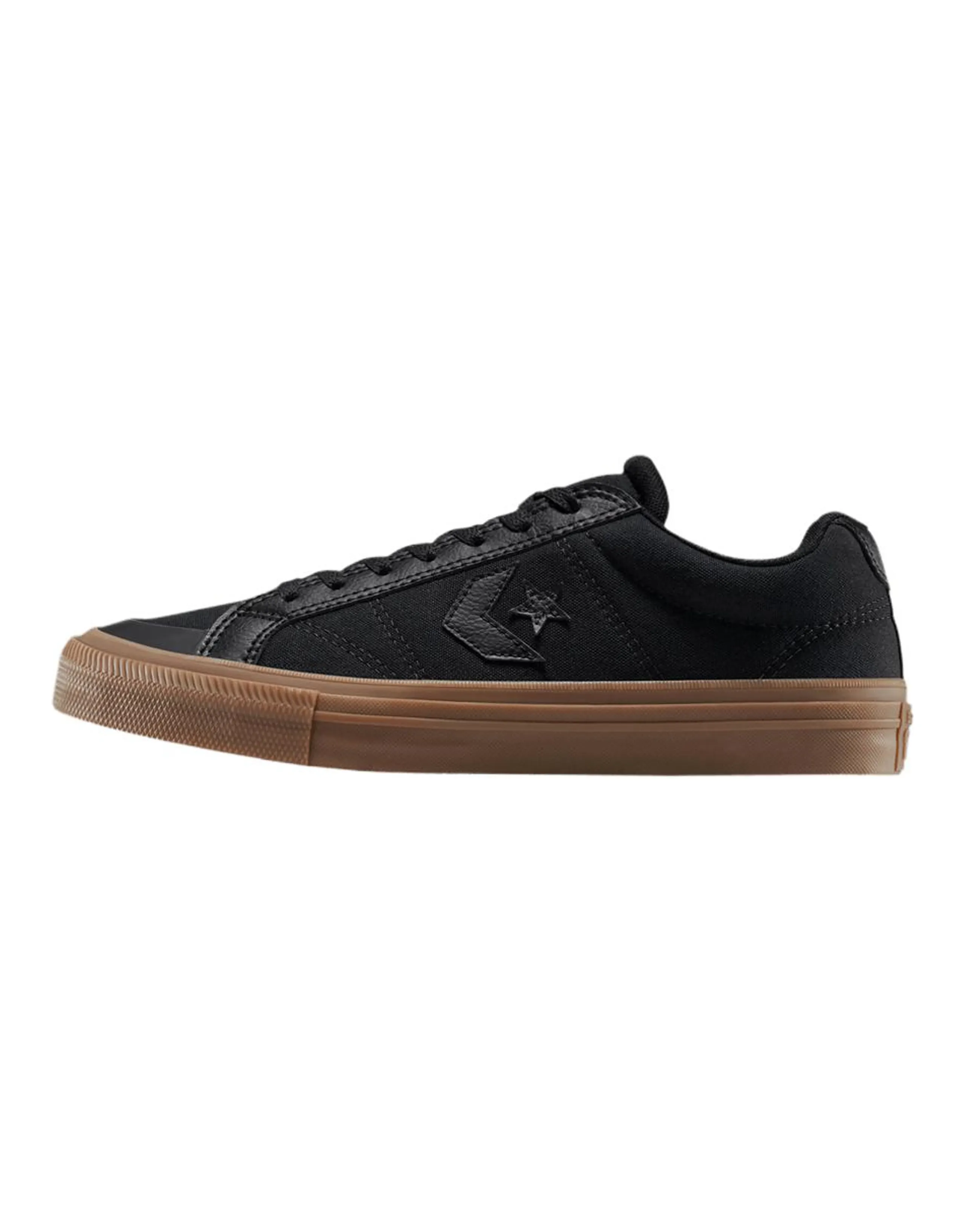 Converse Sport Casual Unisex Low-Top Canvas Shoes, Comfortable Versatile, Black