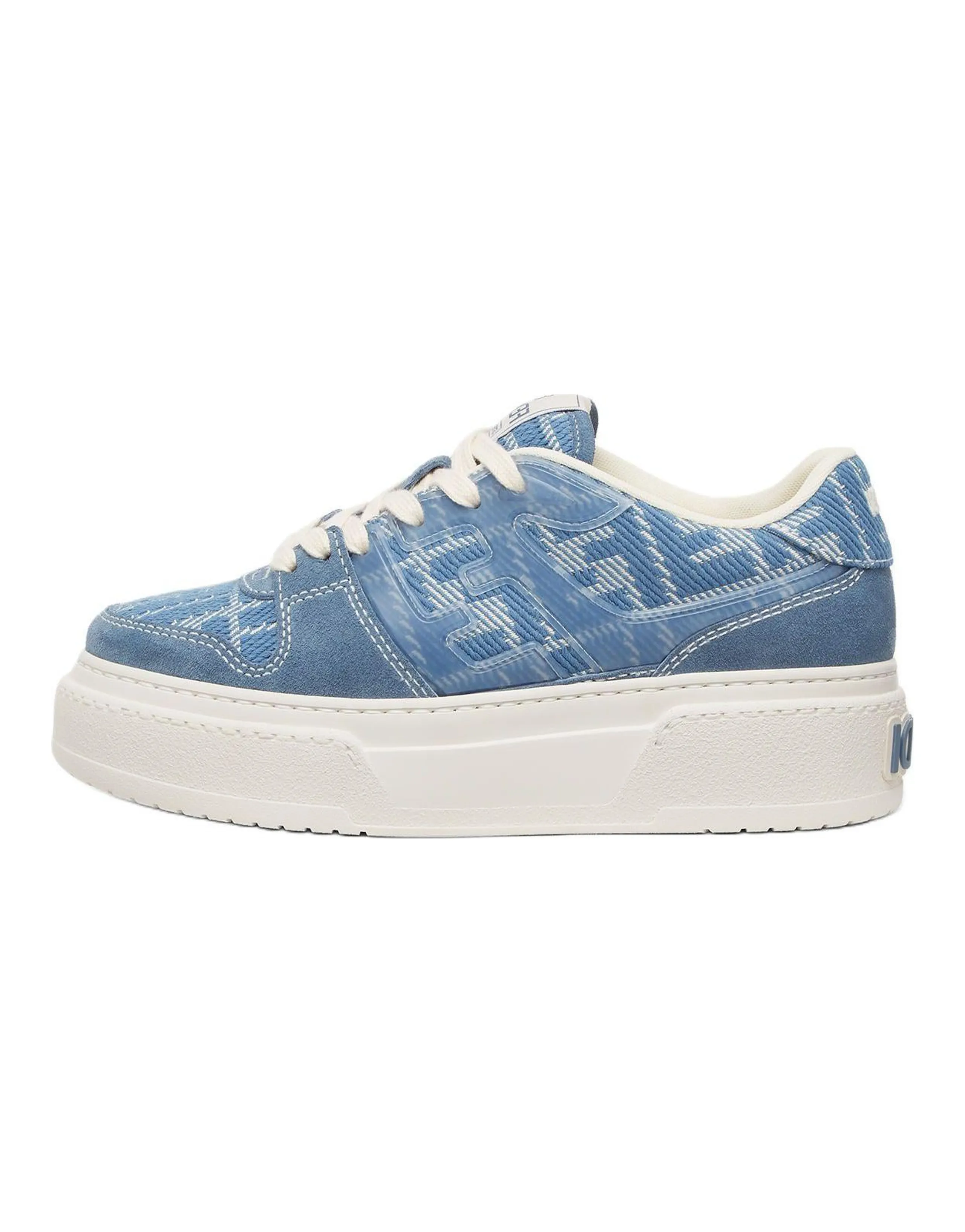 FENDI Match Panelled Low Top Sneakers Women's