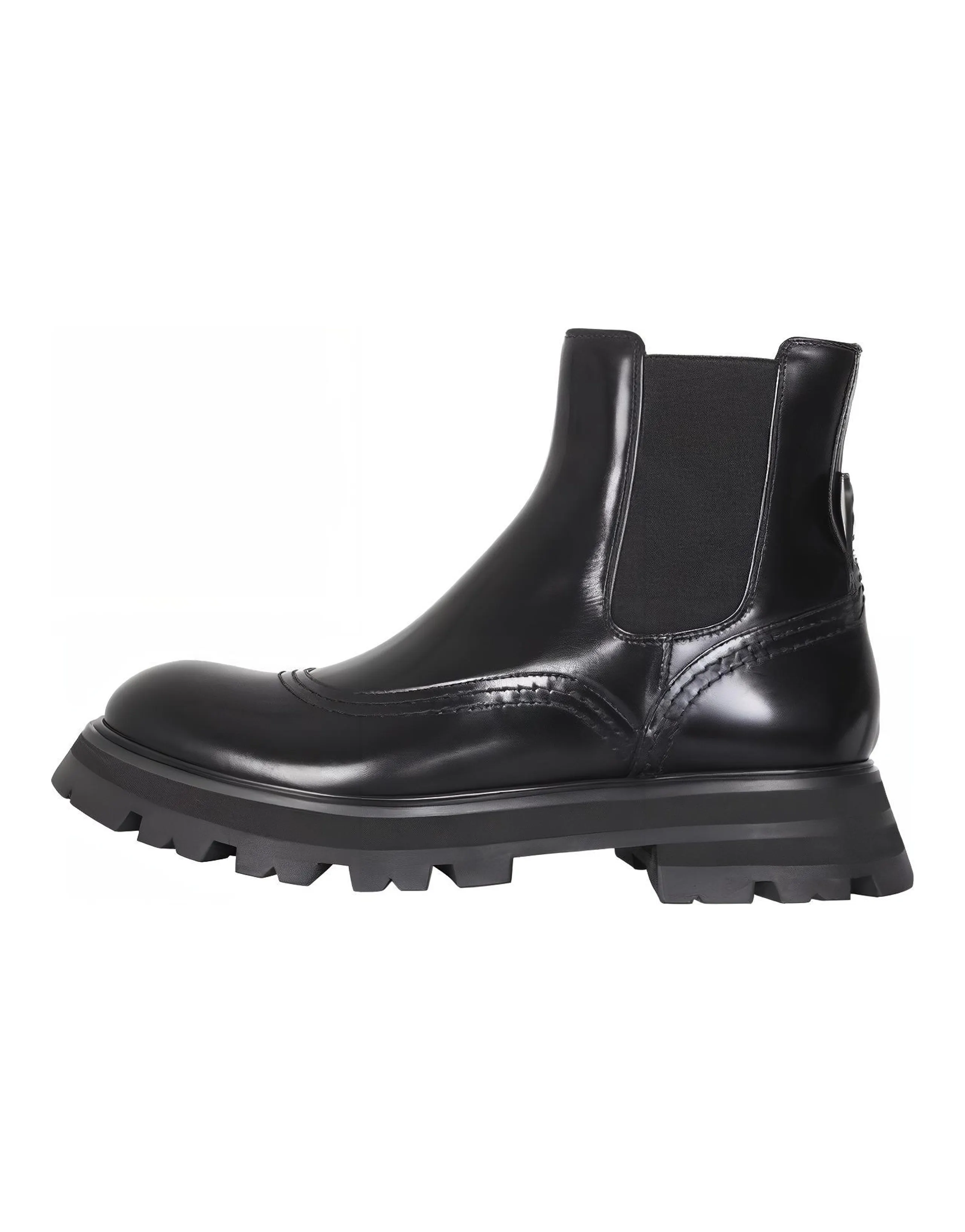 Alexander McQueen Wander Chelsea Boots 'Core Black' Women's