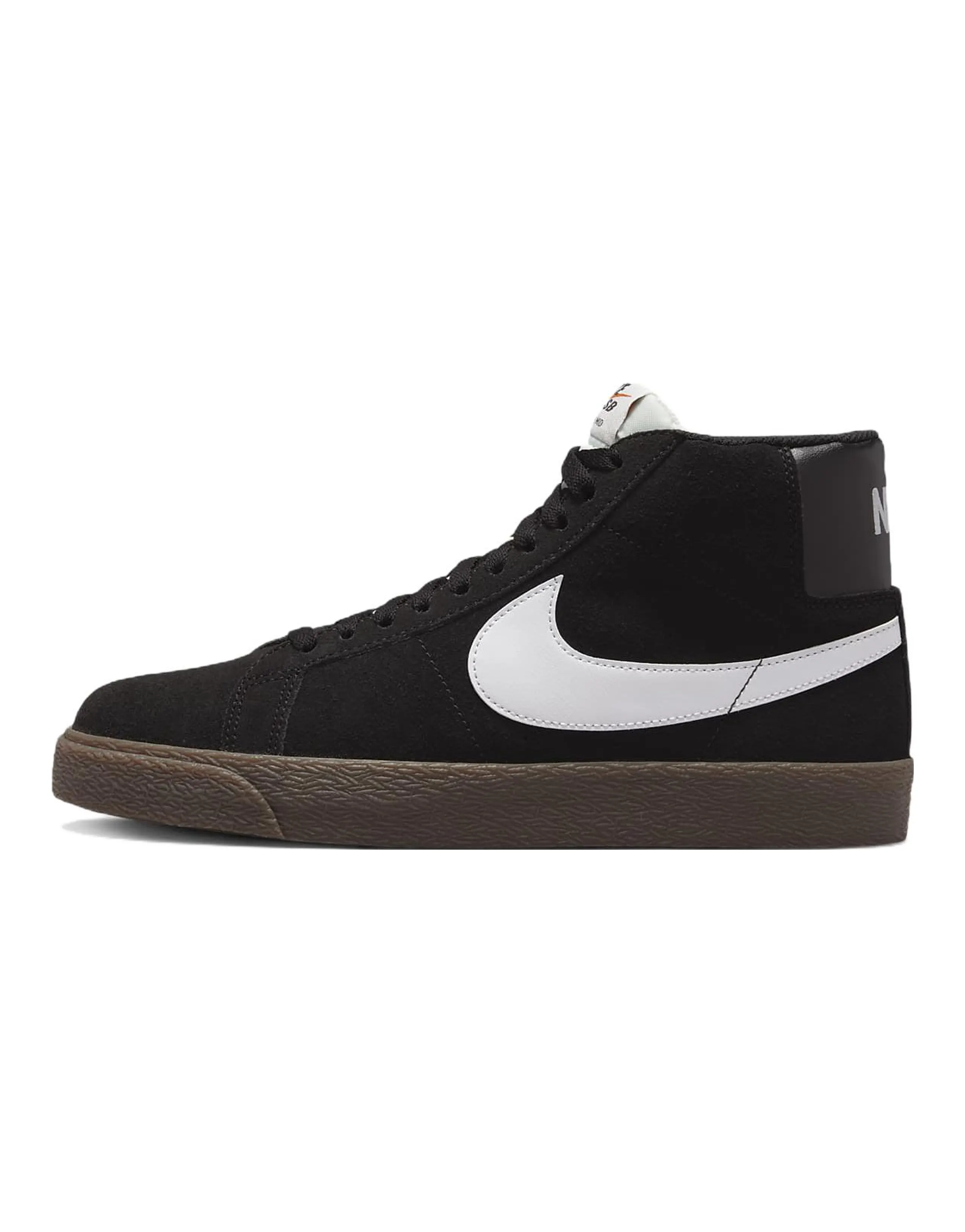 Nike Sb Zoom Blazer Mid Black White Dark Gum
