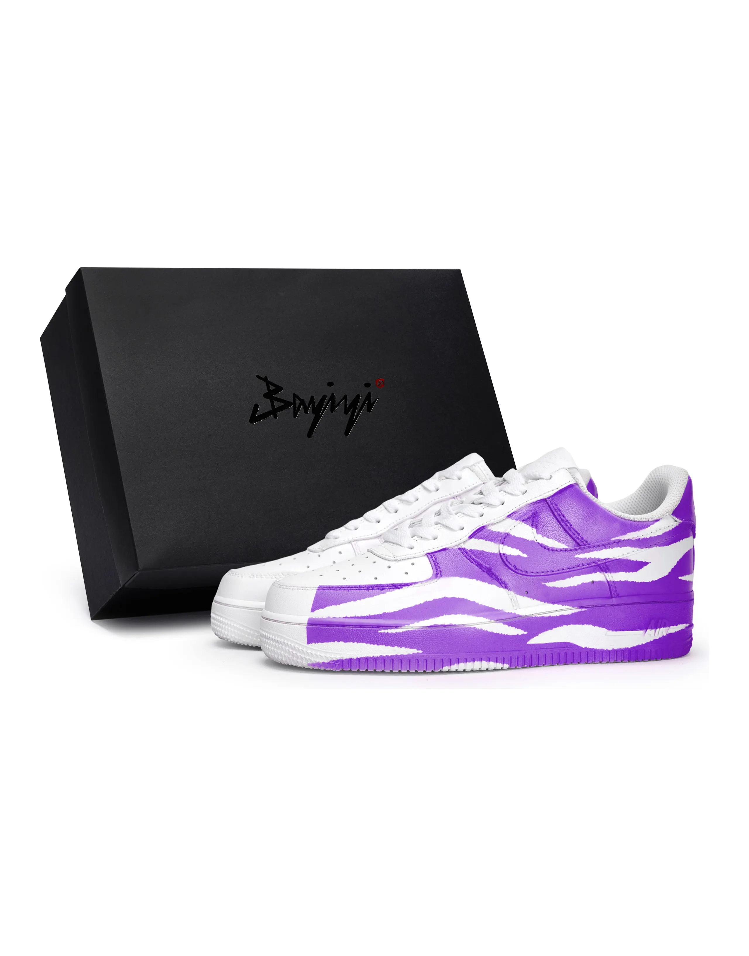 Nike Air Force 1 Skateboard Shoes Unisex Low-Top Purple