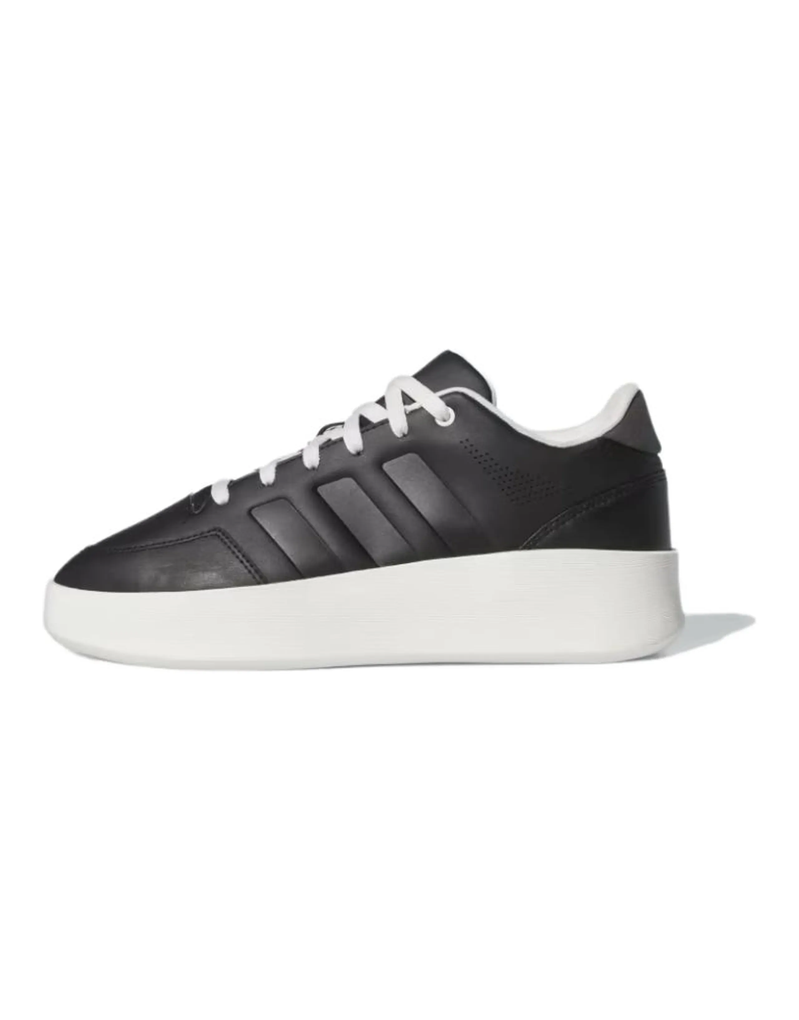 Adidas MULLALY Anti-Slip Wear-Resistant Low-Top Casual Shoes Unisex Black