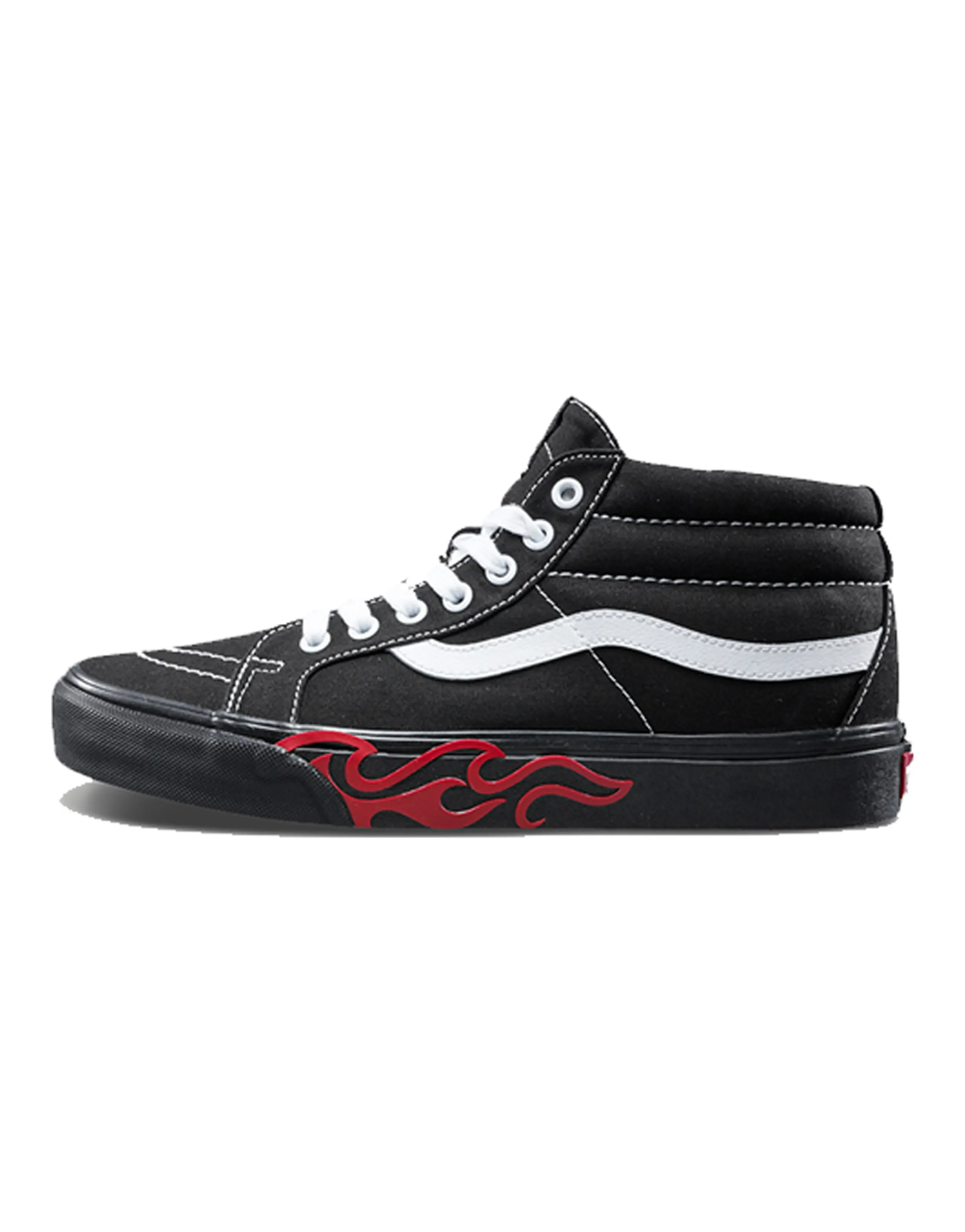 Vans Sk8 Mid Flame Cut Out
