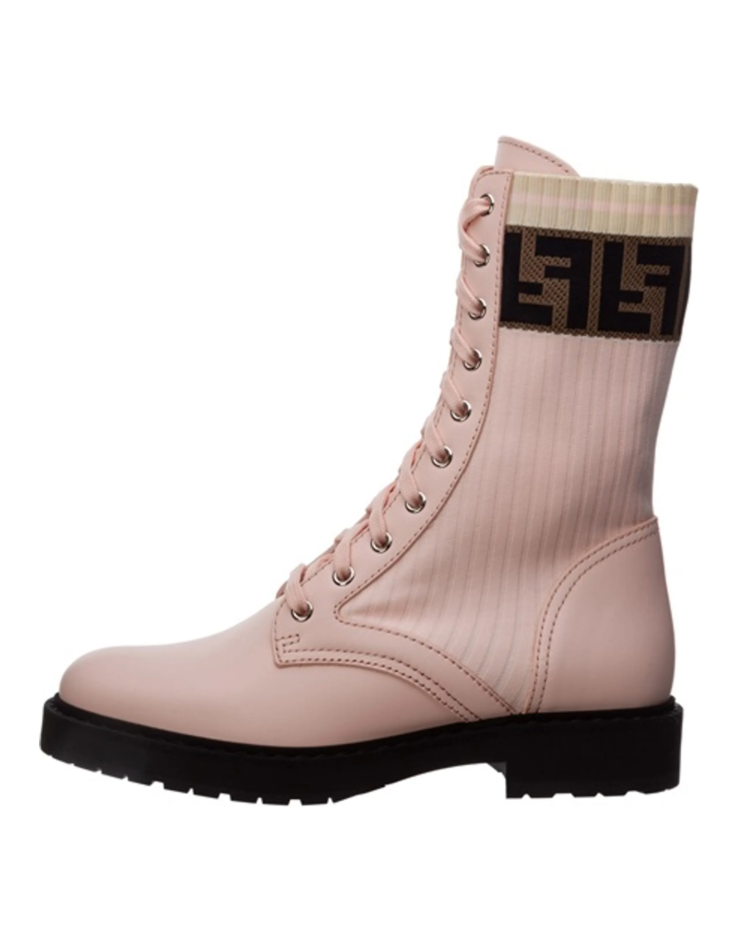 FENDI Rockoko Boots Pink Women's